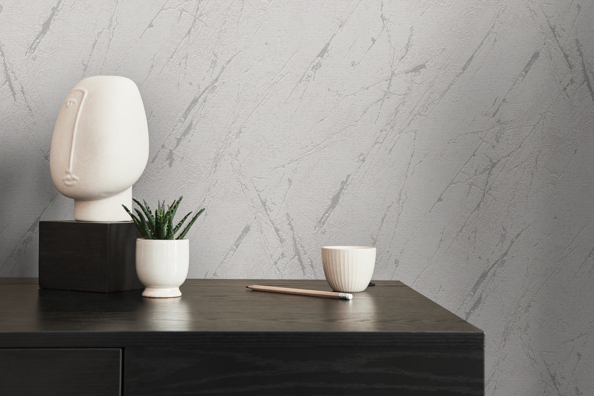 A.S. Création Vliestapete »Casual Living Marmor-Tapete Mustertapete Stein-Optik Steinoptik«, leicht glänzend, Vliestapete Marmor für Schlafzimmer Küche Wohnzimmer Marmoroptik Flur