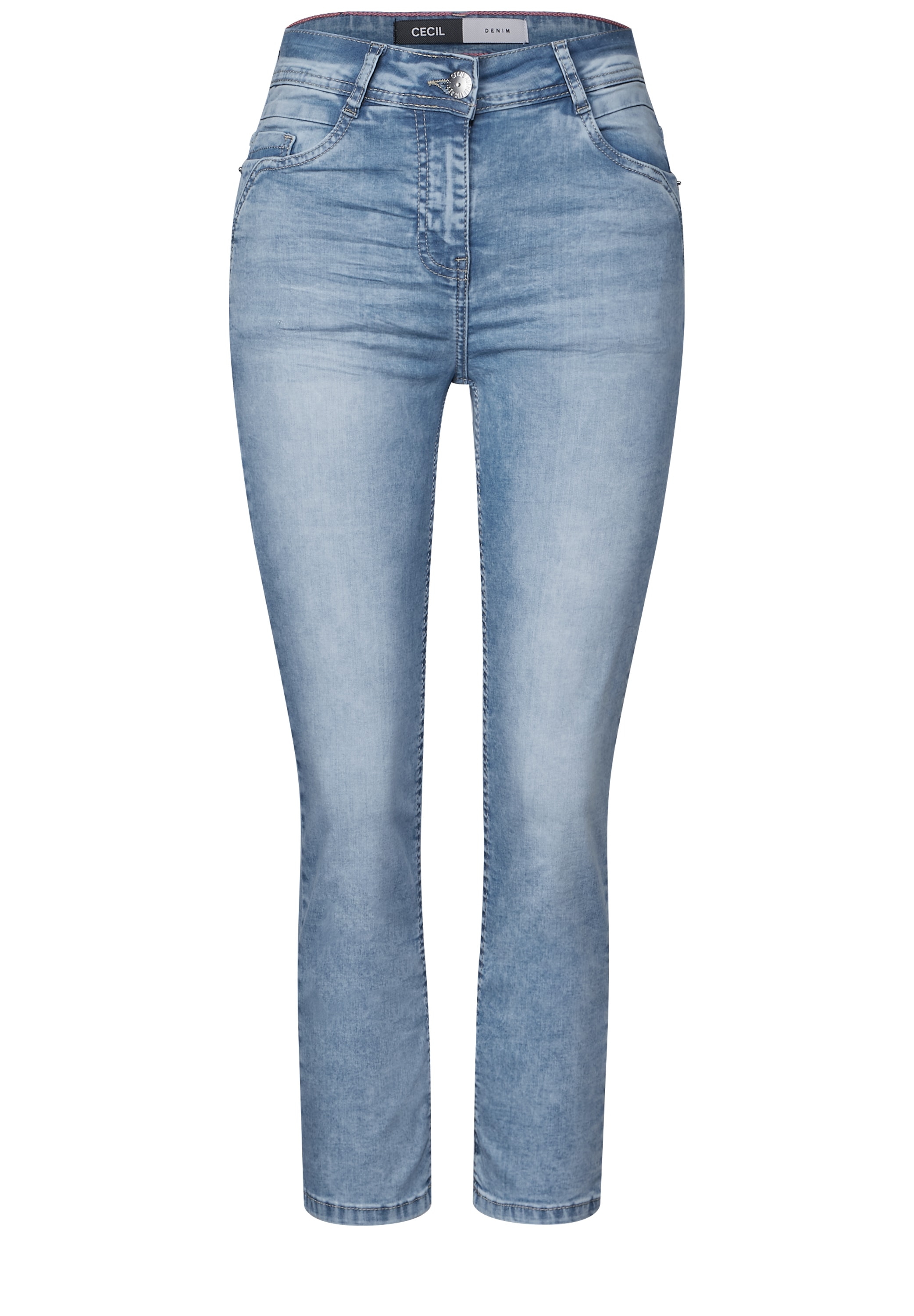 Cecil Slim-fit-Jeans, 5-Pocket-Style
