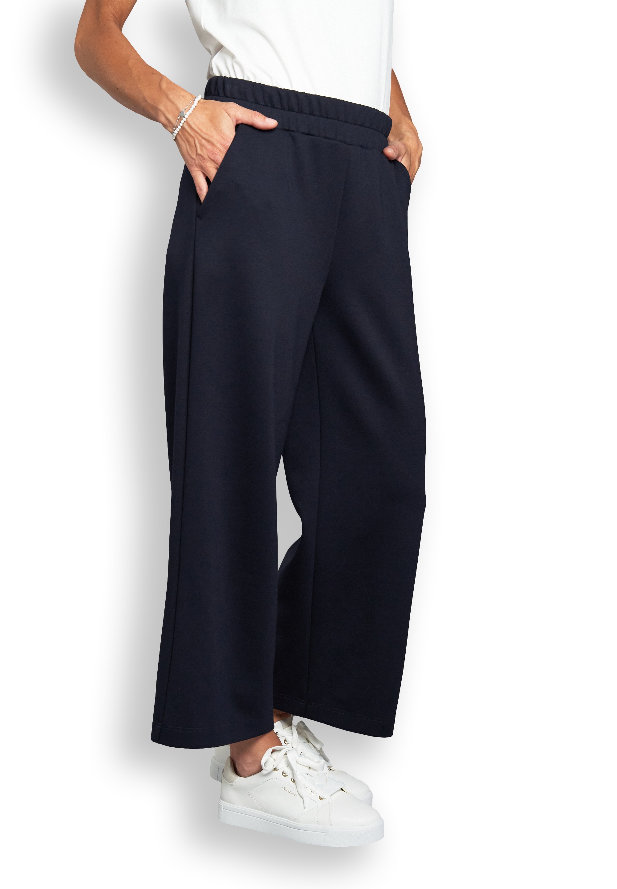 Seidel Moden 7/8-Hose, mit weitem Bein und Gummizug - MADE IN GERMANY günstig online kaufen