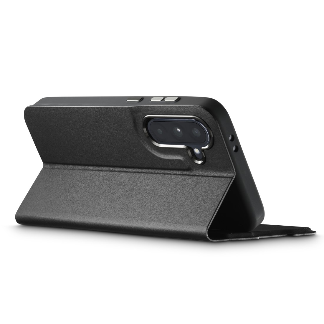 Hama Smartphonetasche »Handyhülle für Samsung Galaxy A36, klappbar, Magnetverschluss« hochwertiges Kunstleder, Kartenfach, Standfunktion, erhöhte Kanten