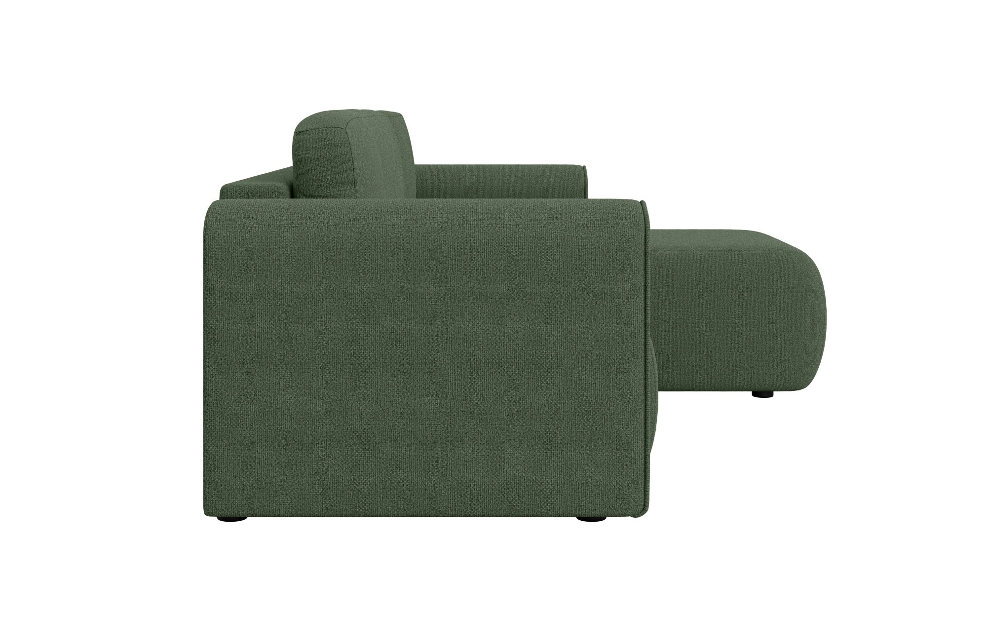 INOSIGN Ecksofa »Zacharia wahlweise Schlafsofa mit Bettkasten, B/T/H 250/166/86 cm«, L-Form mit Wellenunterfederung, Recamiere beidseitig montierbar