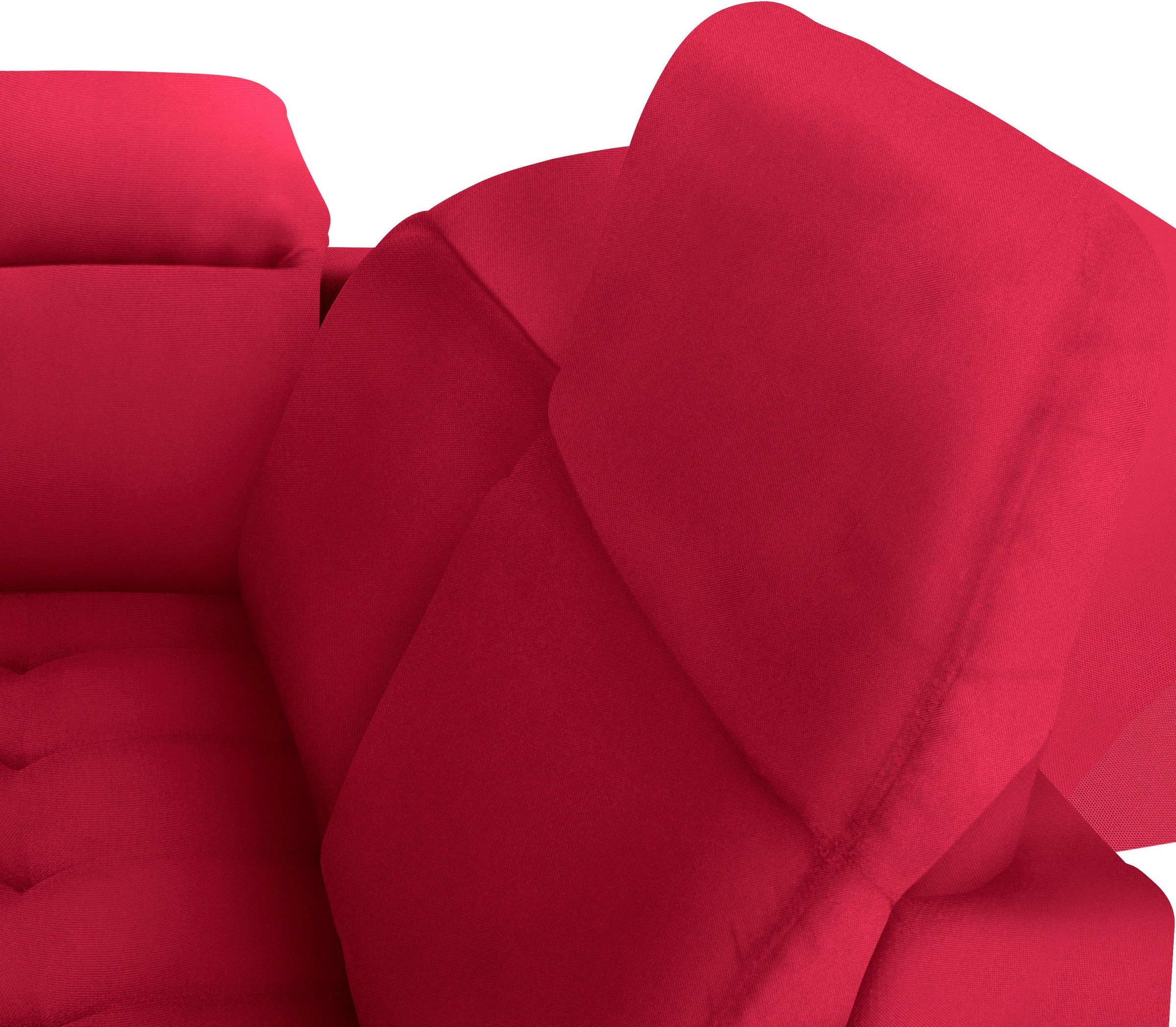 sit&more Wohnlandschaft »Stardust U-Form«, inklusive Kopfteilverstellung, Armlehnenfunktion und Tischelement