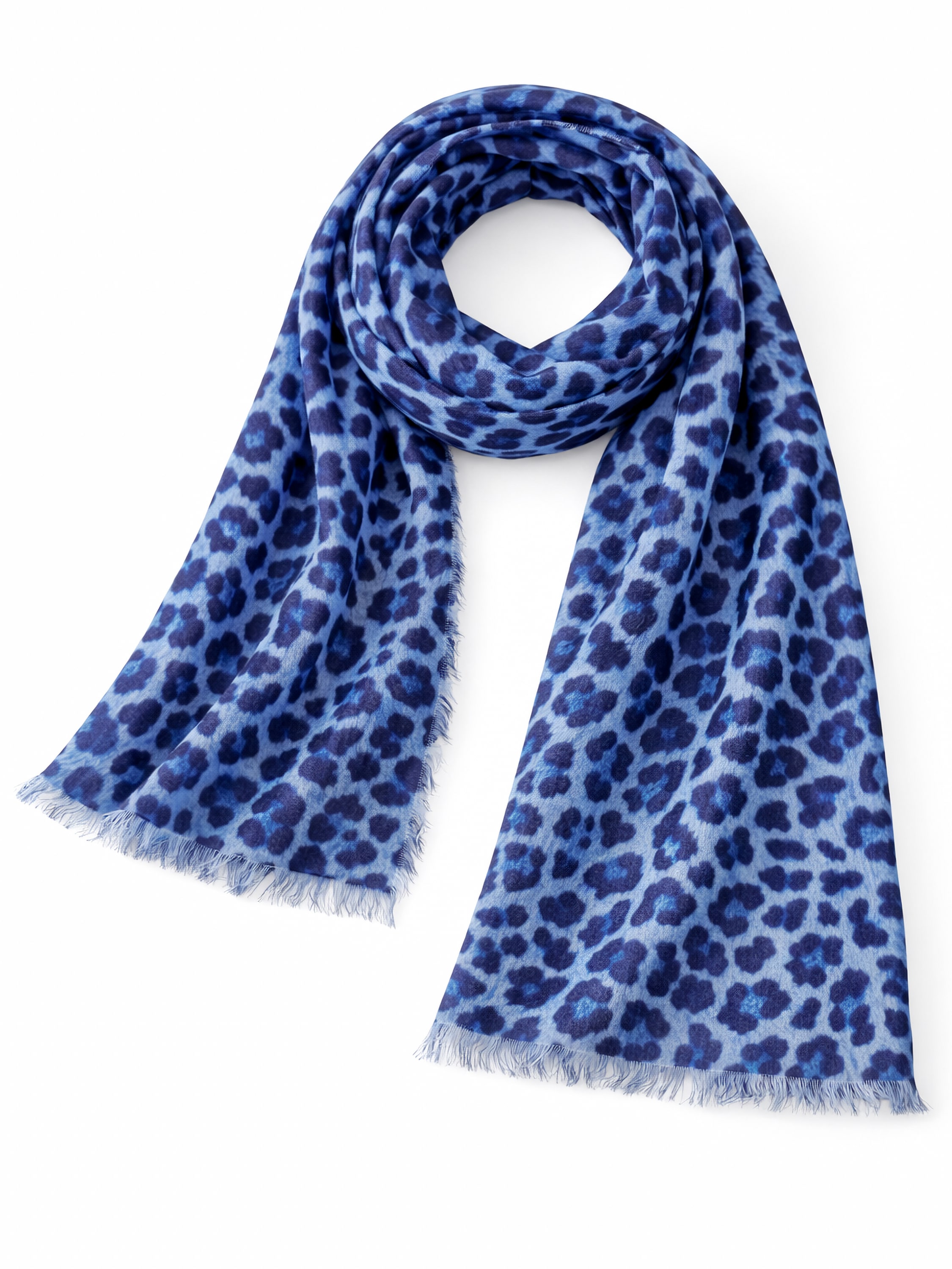 COLLEZIONE ALESSANDRO "Leo Print" 1 Stk. Made in Italy, super-weiches Viskose