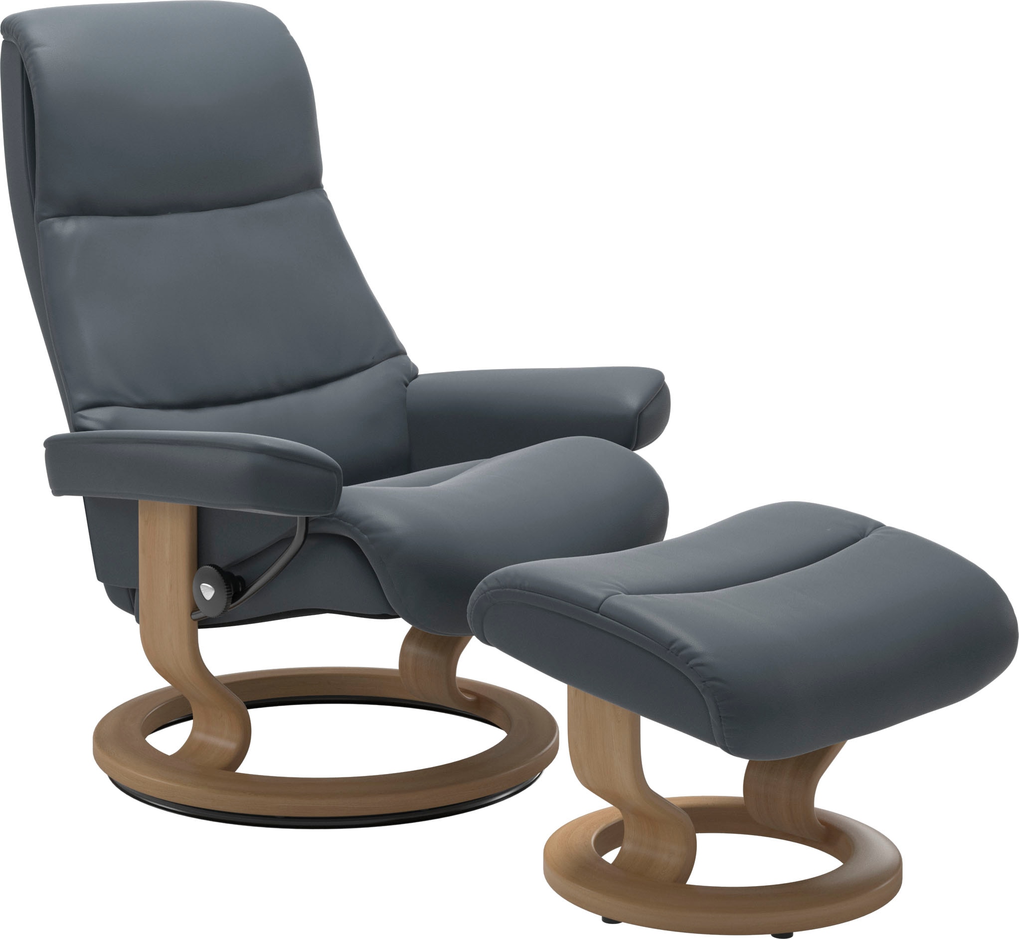 Stressless Relaxsessel "View", (Set, Relaxsessel mit Hocker), mit Classic B günstig online kaufen