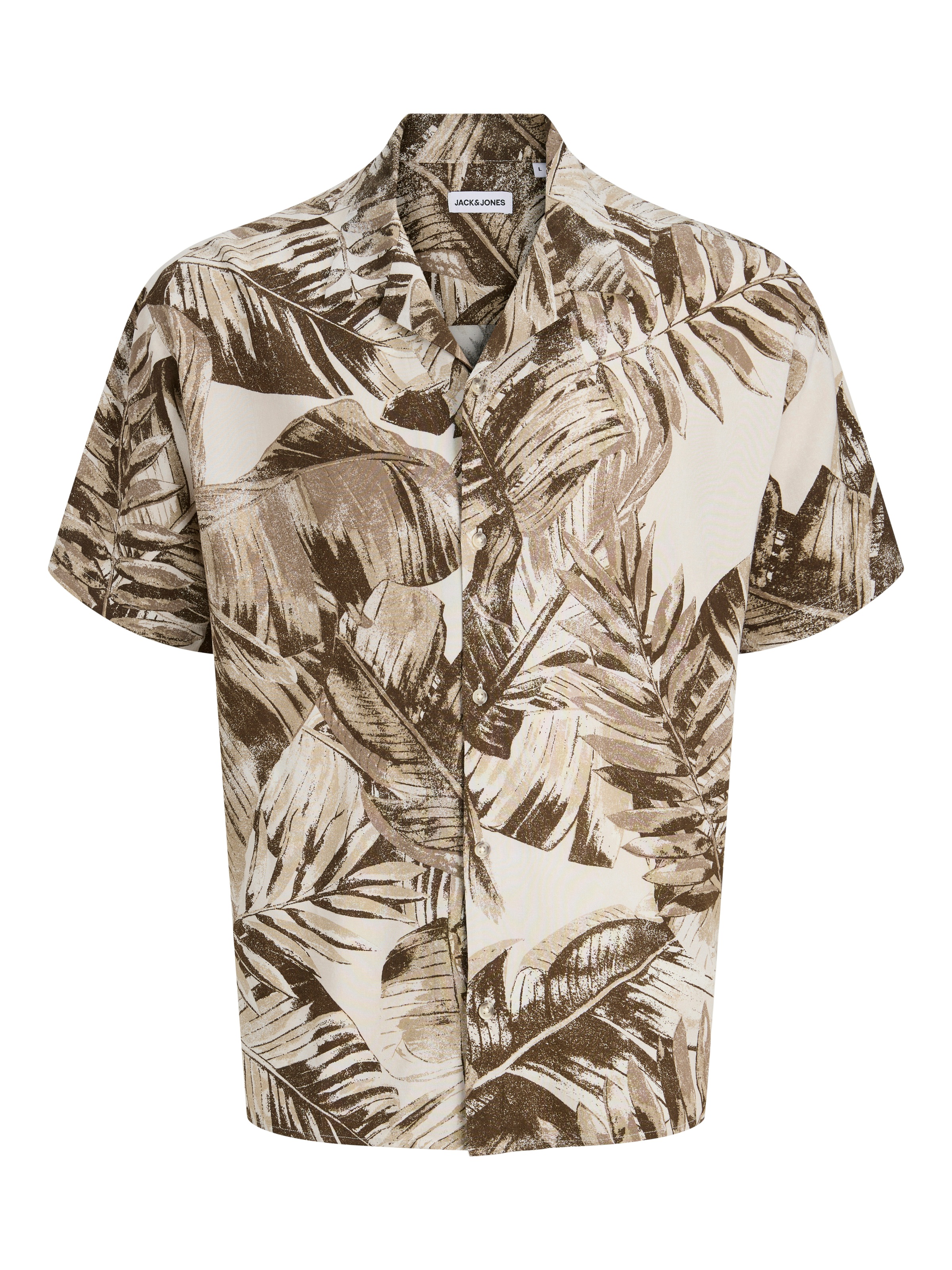 Jack & Jones Kurzarmhemd "JJEJEFF RESORT AOP SHIRT S/S LN" günstig online kaufen