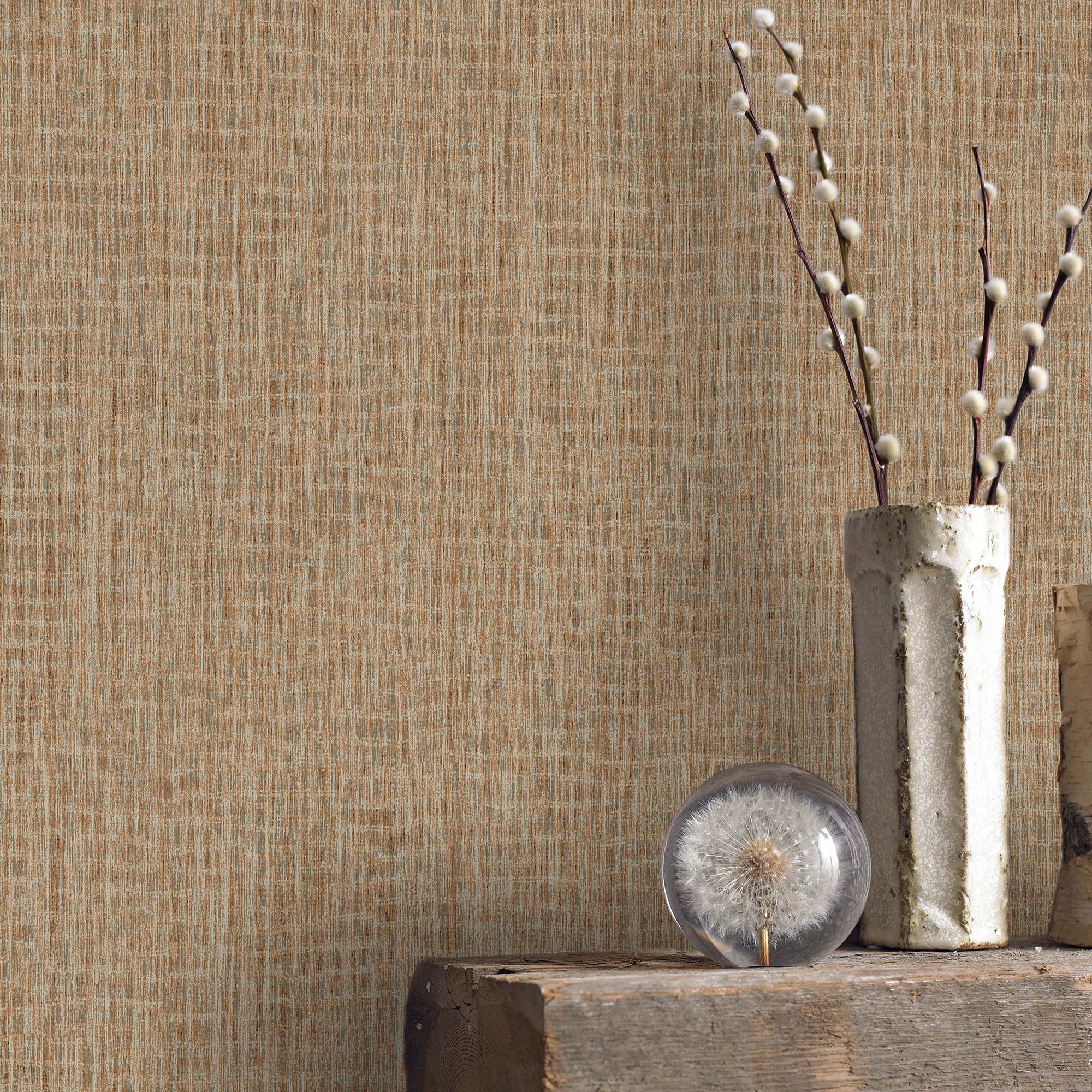 Superfresco Easy Vliestapete »Canvas Warm« Leinenoptik geprägt 10mx52cm (ca. 5m2)