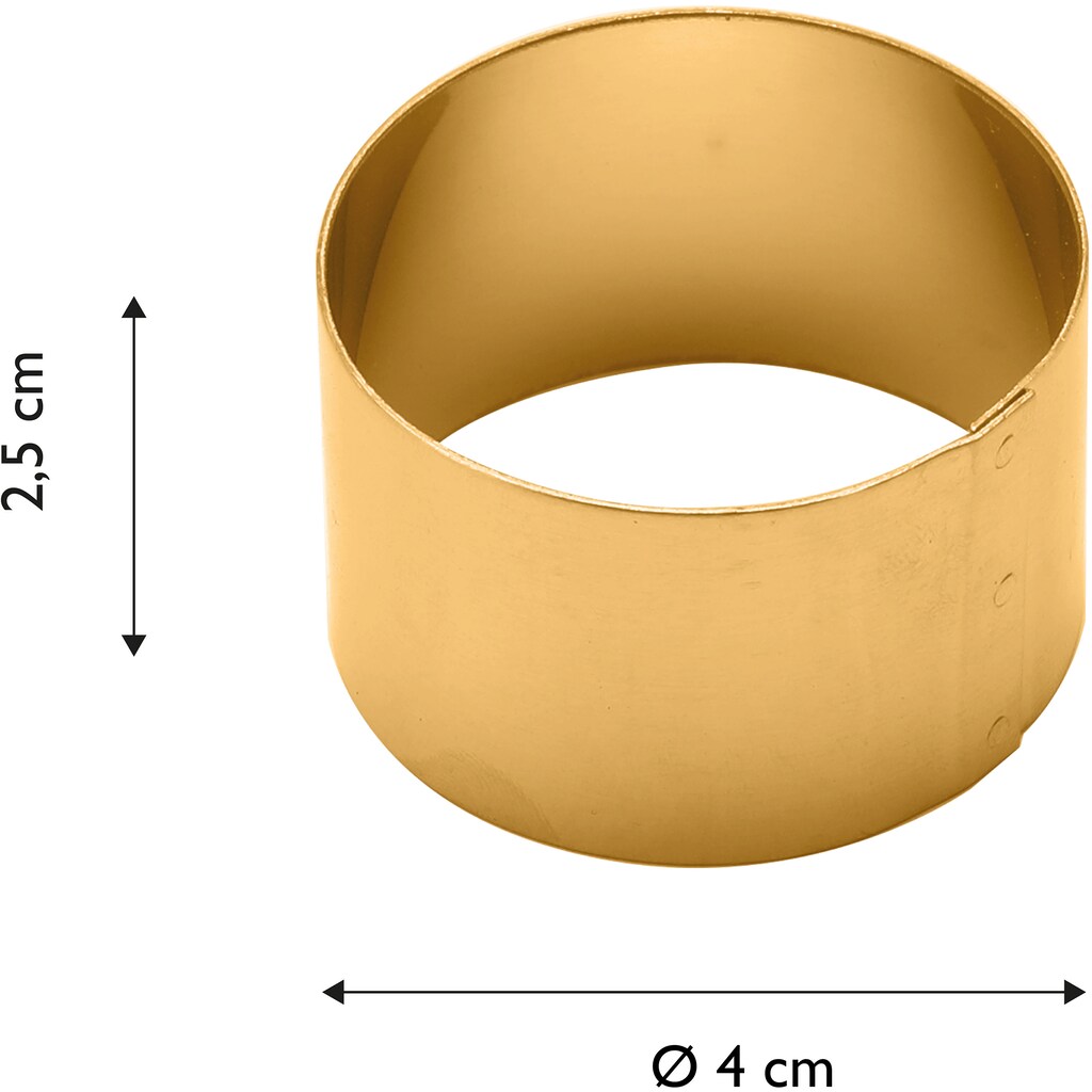 ECHTWERK Serviettenring, (Set, 4 tlg.)