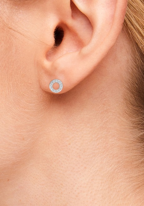 s.Oliver Paar Ohrstecker »2034385«, mit Zirkonia (synth.)