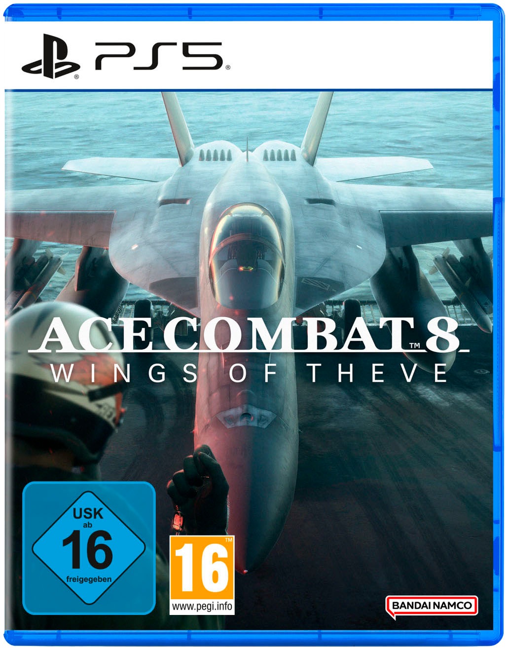 BANDAI Spielesoftware "Ace Combat 8: Wings of Theve", blau (ohne farbbezeichnung), PlayStation 5, Spielesoftware