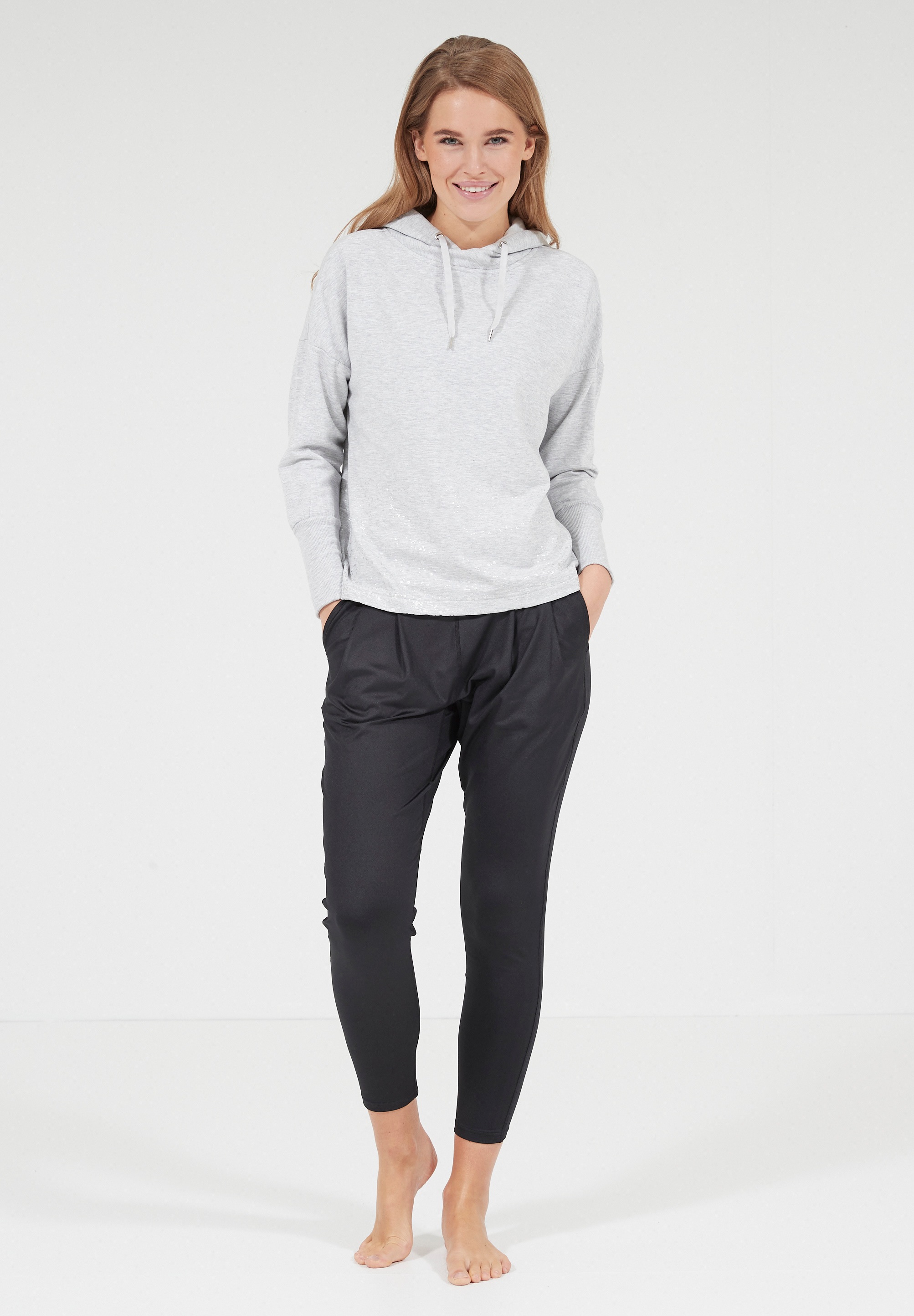 ATHLECIA Kapuzensweatshirt »NODIA«, mit hohem Viskoseanteil