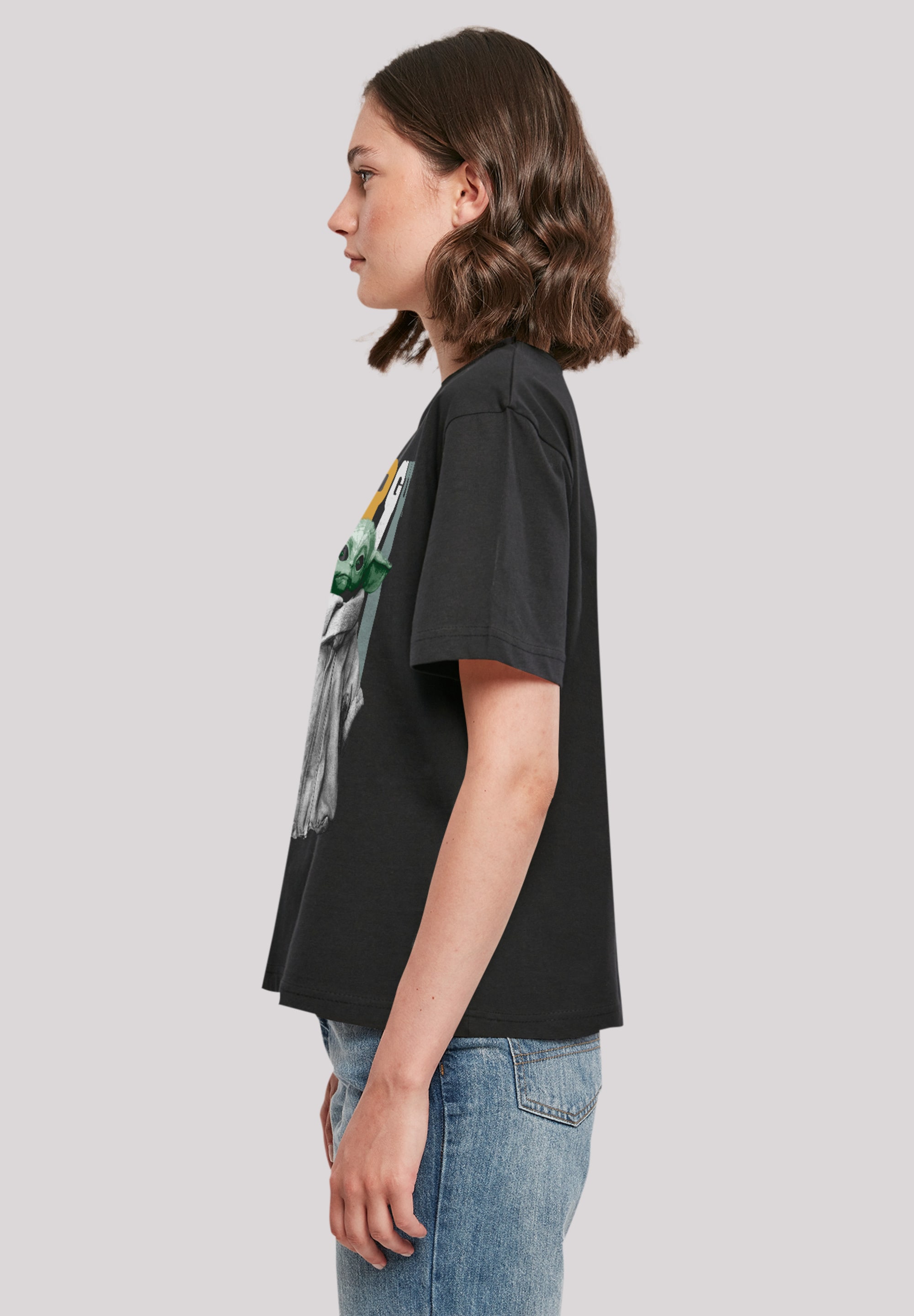 F4NT4STIC T-Shirt »Star Wars The Mandalorian The Child Vintage«, Premium Qualität