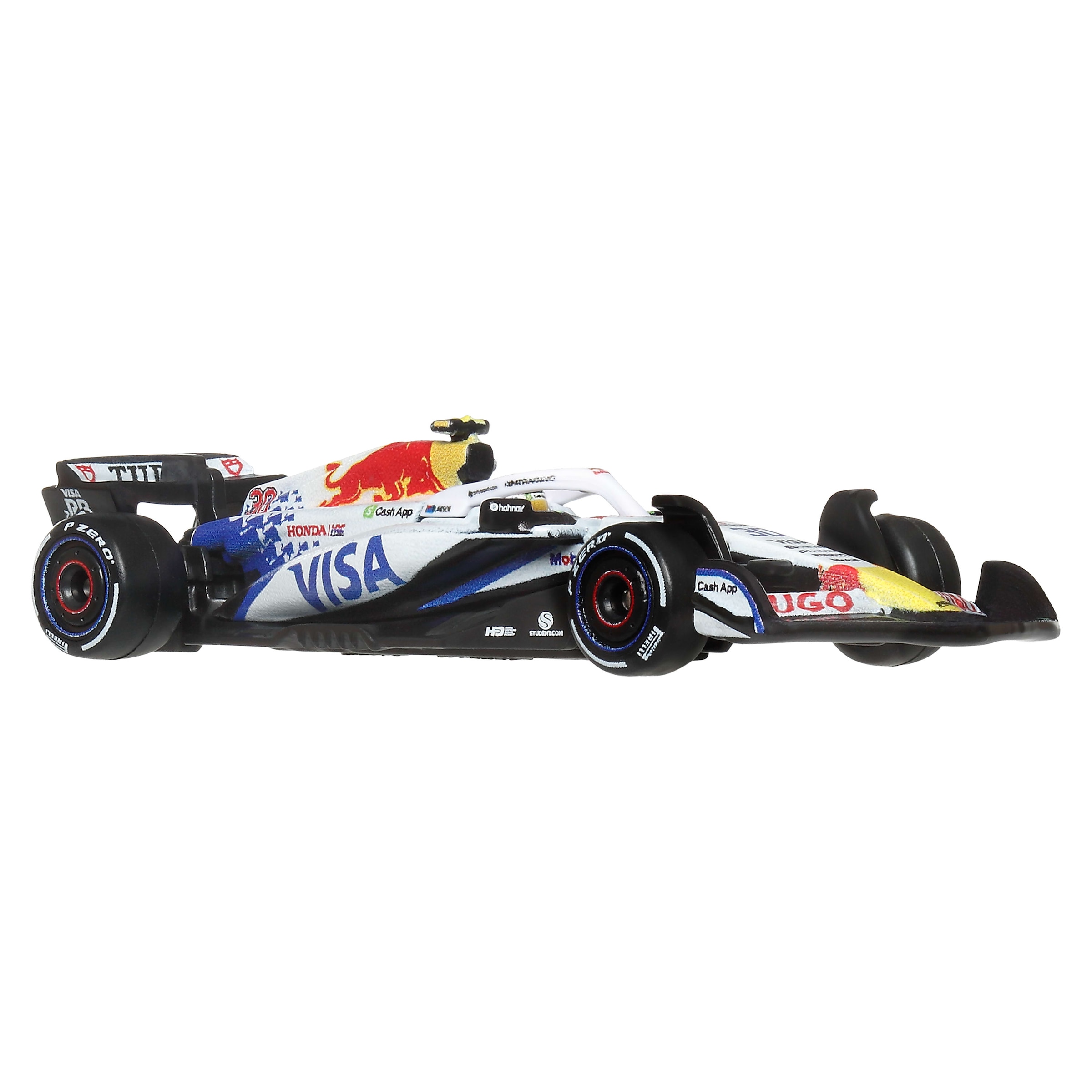 Hot Wheels Spielzeug-Rennwagen »Premium Visa Cash App Racing Bulls F1-Team, Liam Lawson + Isack Hadjar« Maßstab 1:64