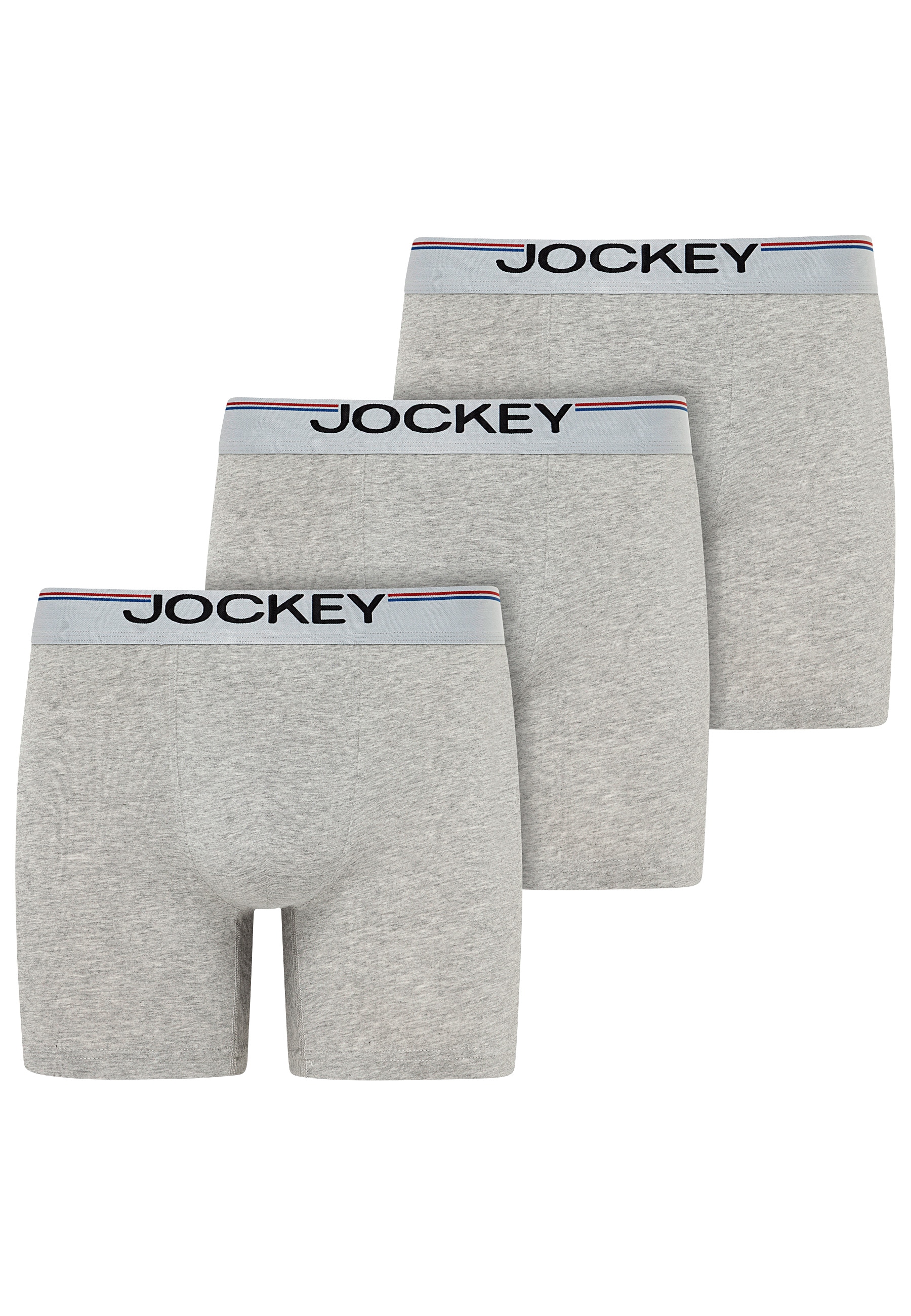 Jockey Langer Boxer "Cotton Stretch" eng anliegend, hoher Tragekomfort