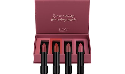 Lippenstift-Set »SELF LOVE CLUB VELVET MATTE LIPSTICK SET«, (4 tlg.)