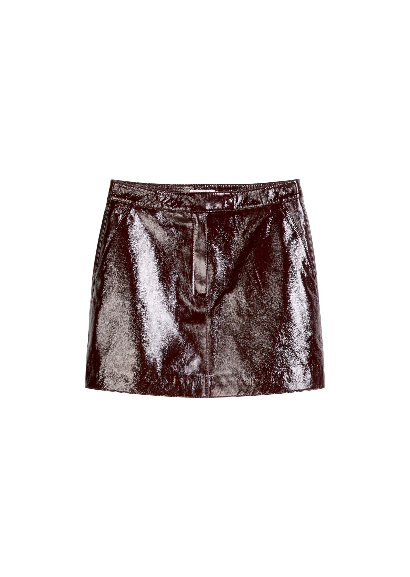 Marc O'Polo DENIM Lederrock »aus luxuriösem Lammleder«