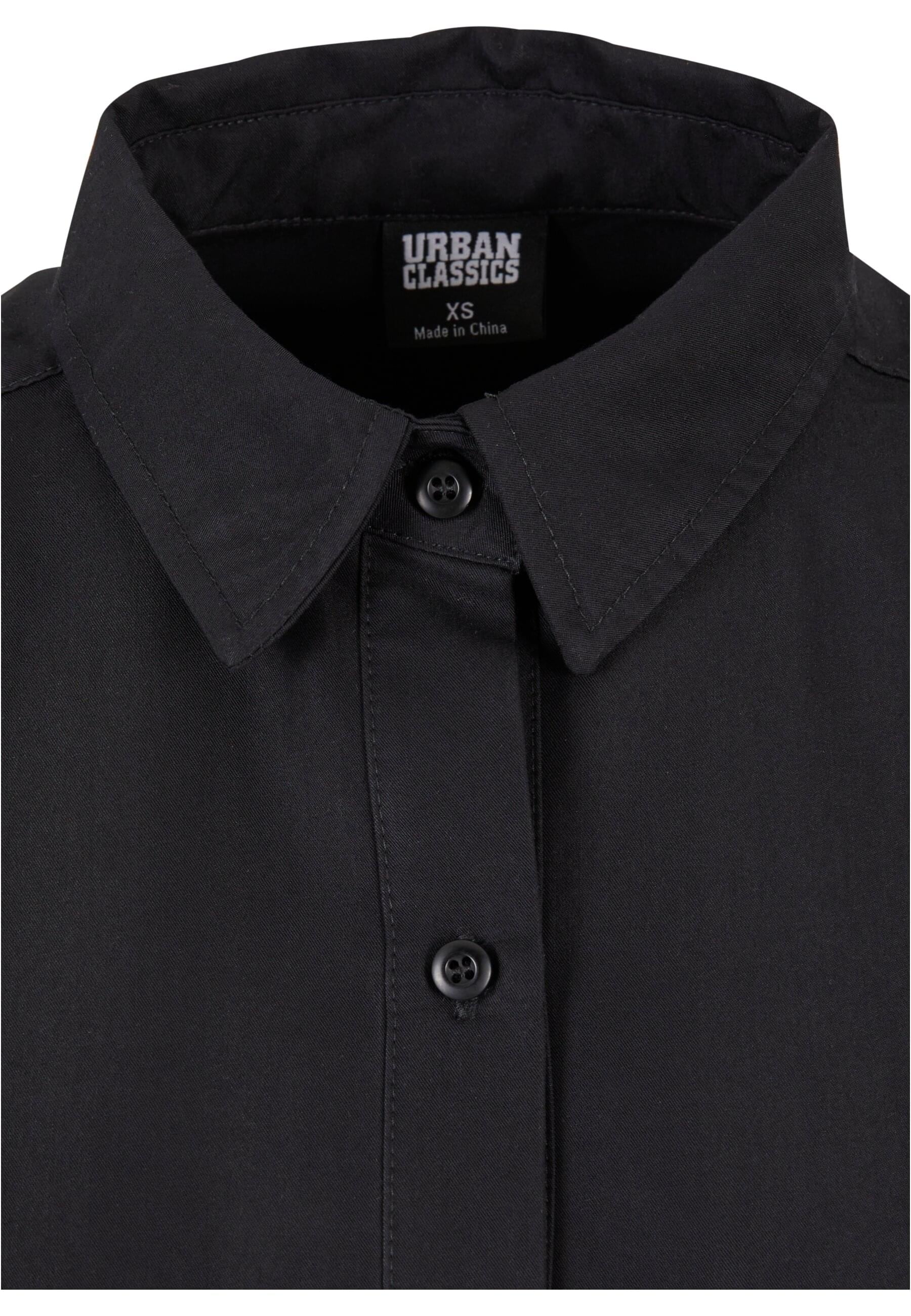 URBAN CLASSICS Langarmhemd »Urban Classics Damen Ladies Oversized Twill Shirt«