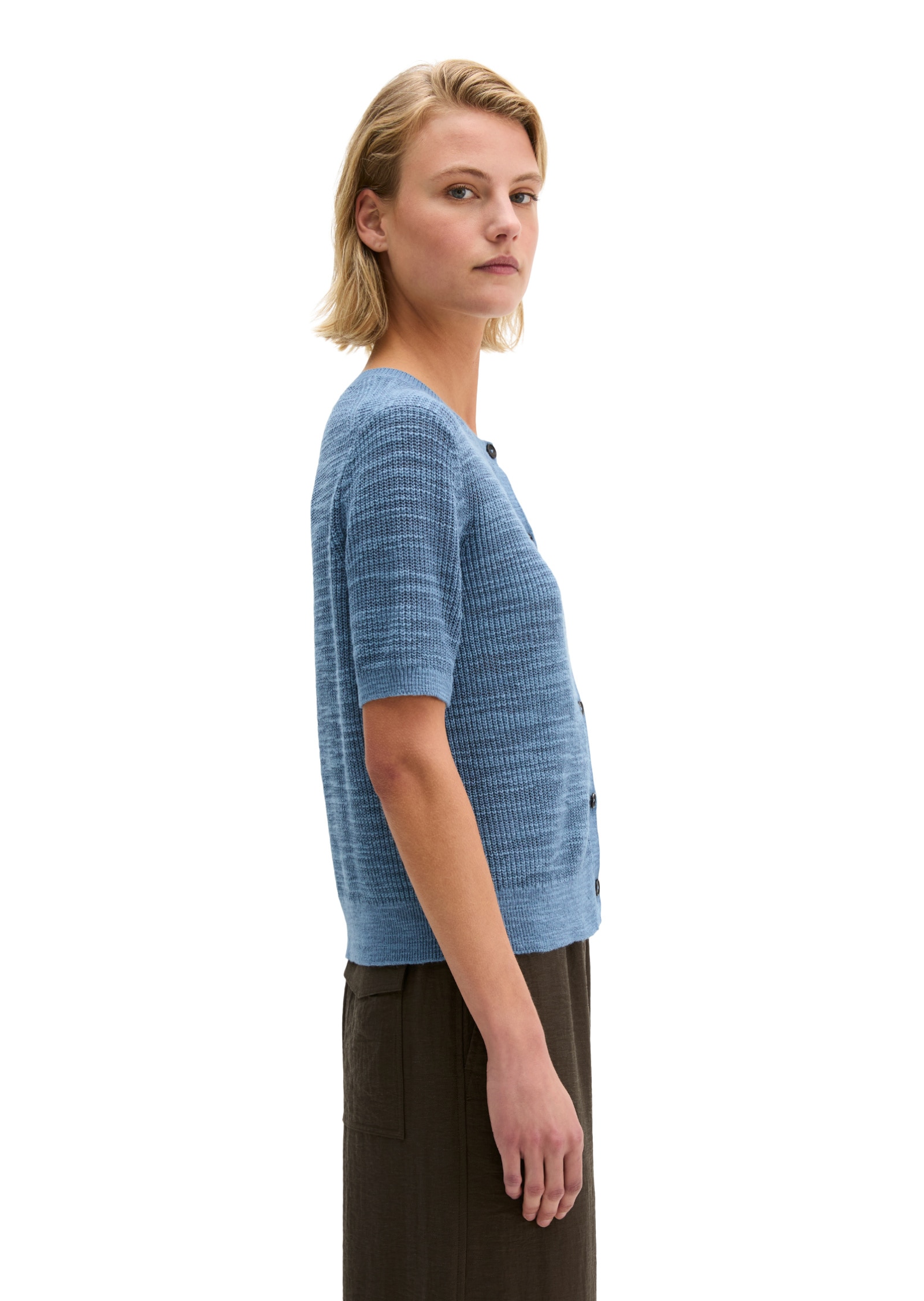 Marc O'Polo Cardigan »aus Leinen-Baumwolle-Mix«
