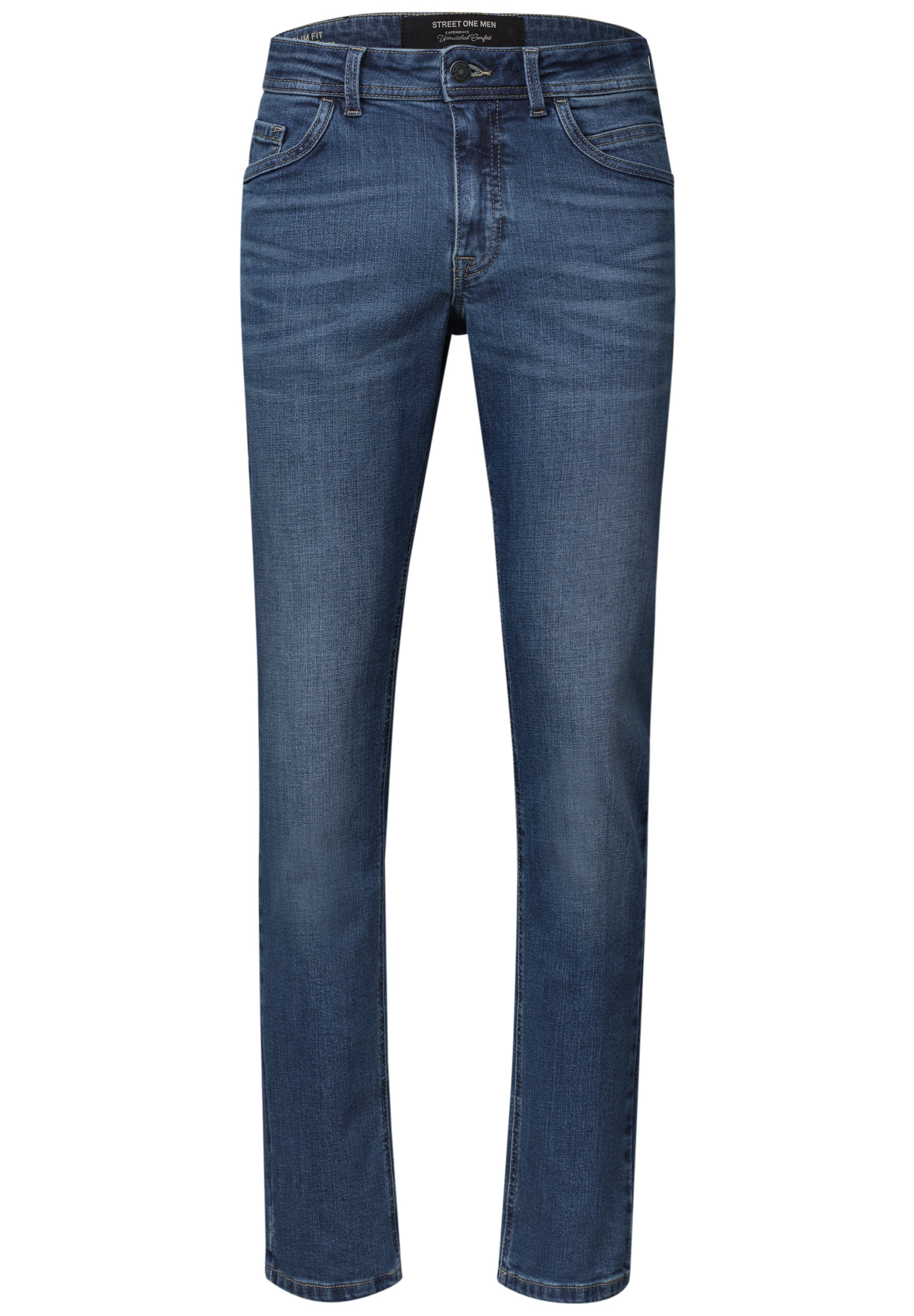 STREET ONE MEN Slim-fit-Jeans Middle Waist