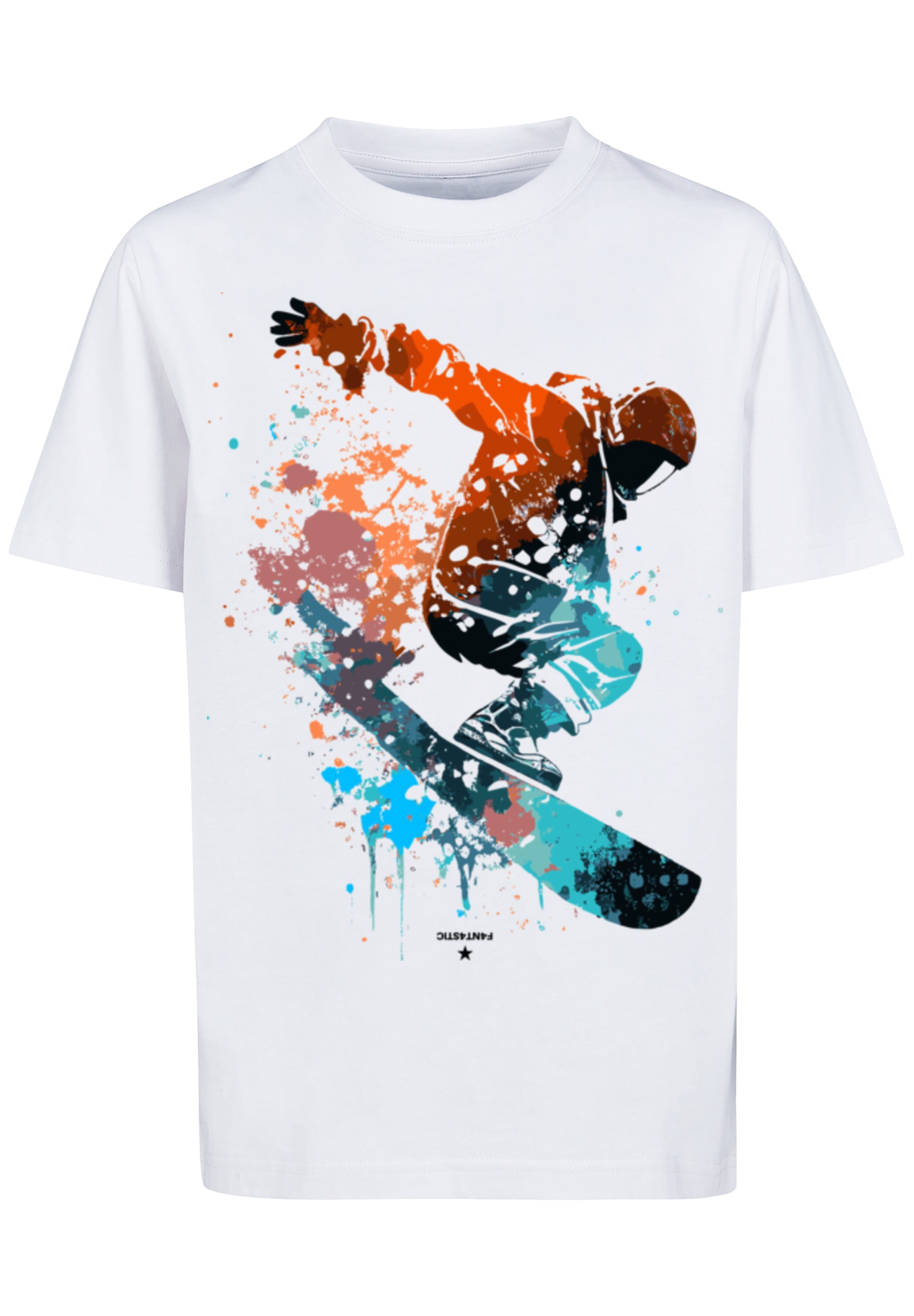 T-Shirt »Snowboarder«, | Print BAUR online F4NT4STIC bestellen