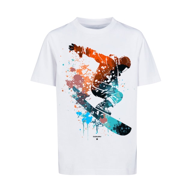 F4NT4STIC T-Shirt »Snowboarder«, Print online bestellen | BAUR