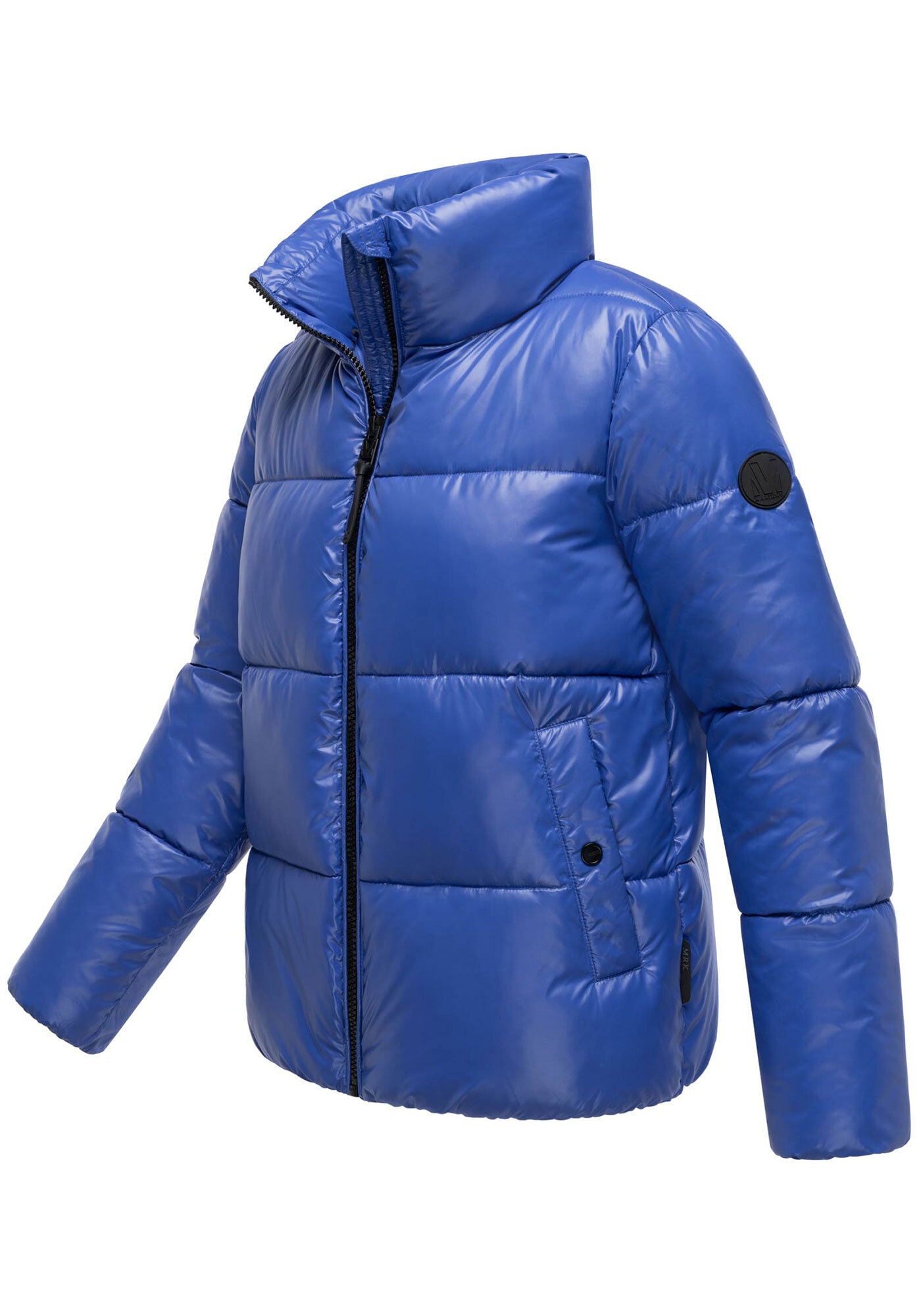 Marikoo Winterjacke »Hazalee« mit leicht gläzendem Obermaterial und hohem Kragen