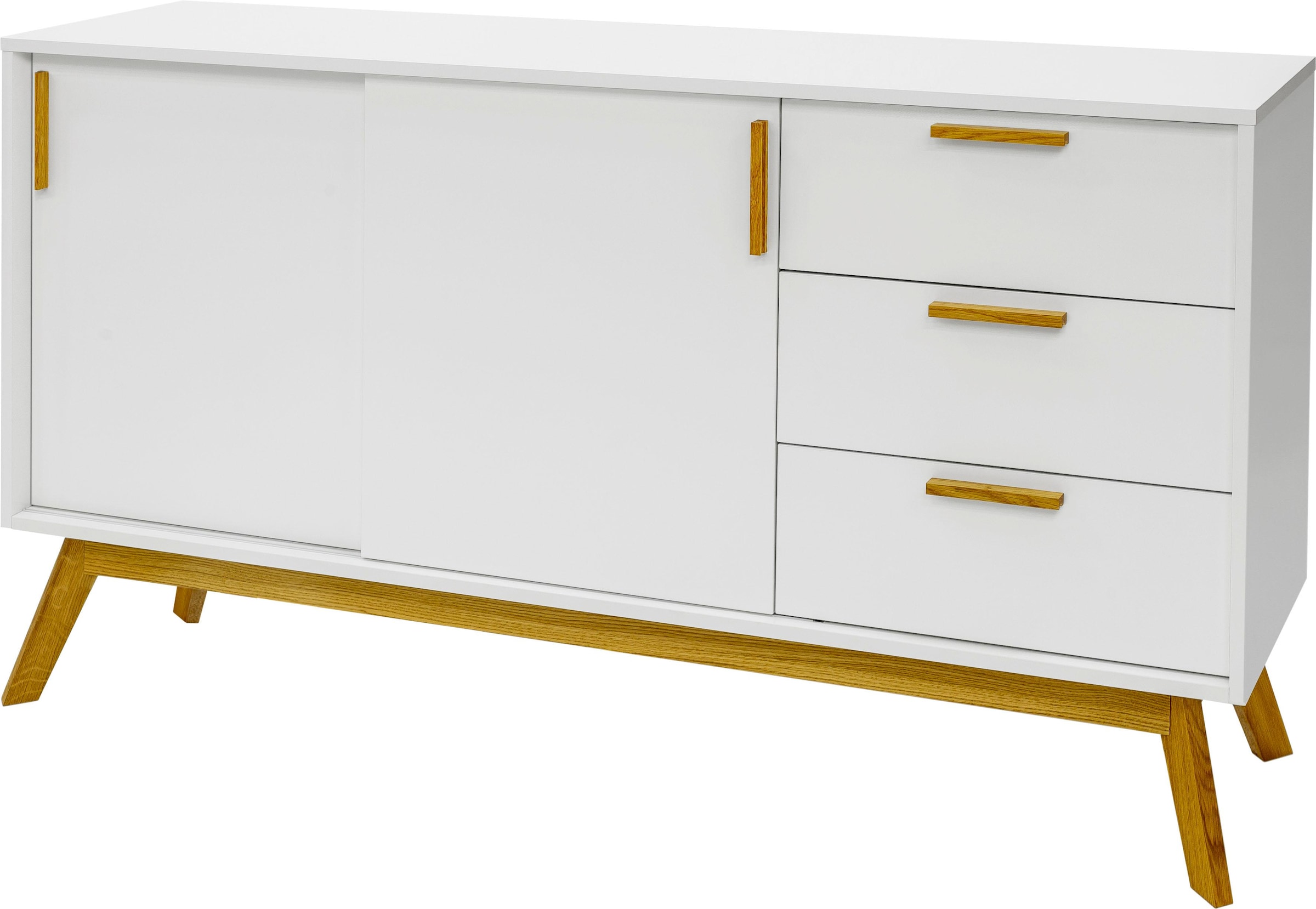 Woodman Sideboard "Tarika", Kommode im angesagten skandinavischen Look, Bre günstig online kaufen