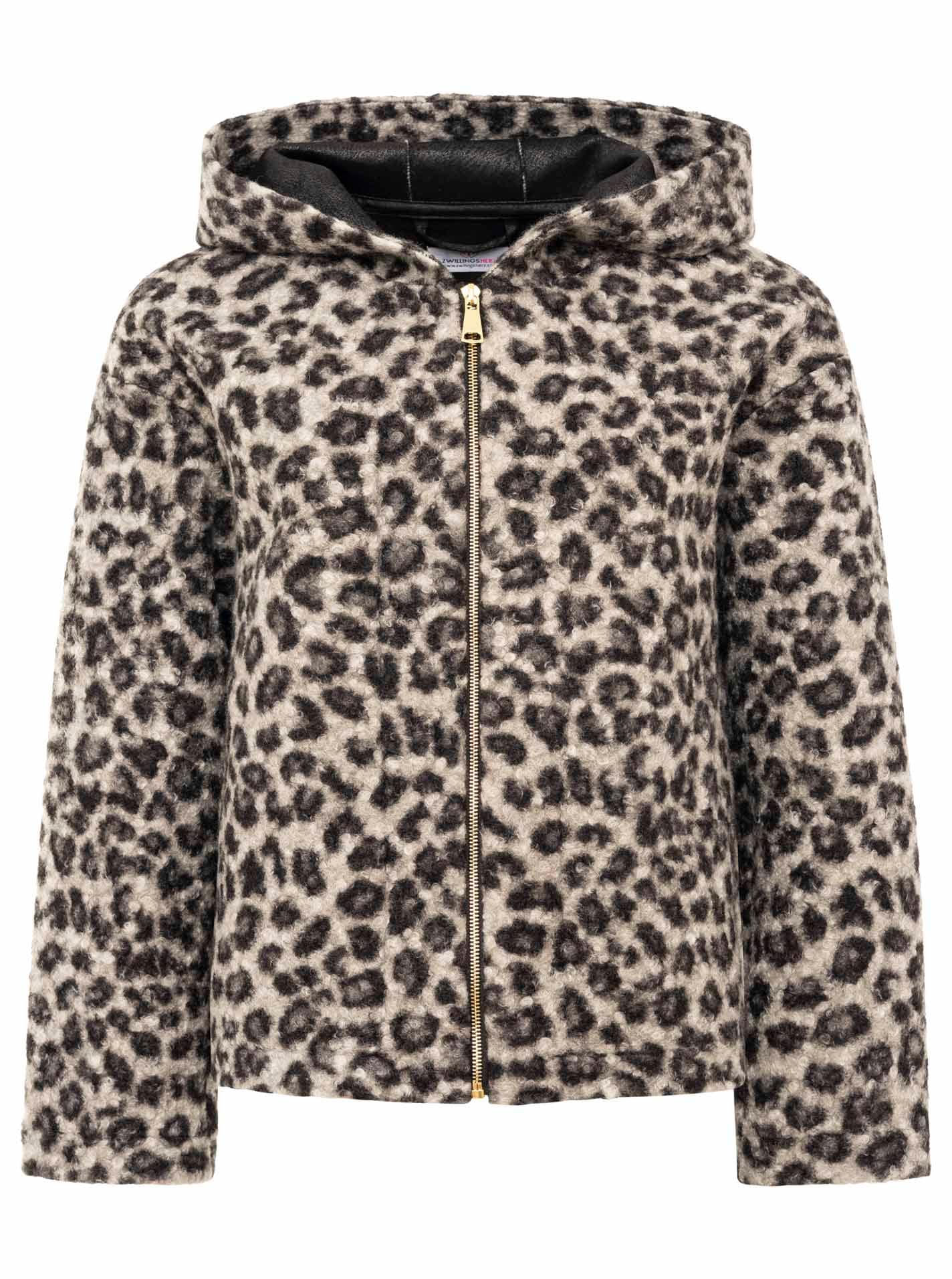 Zwillingsherz Kurzjacke »"Fur"«, Kapuze, Reißverschluss, Seitliche Taschen