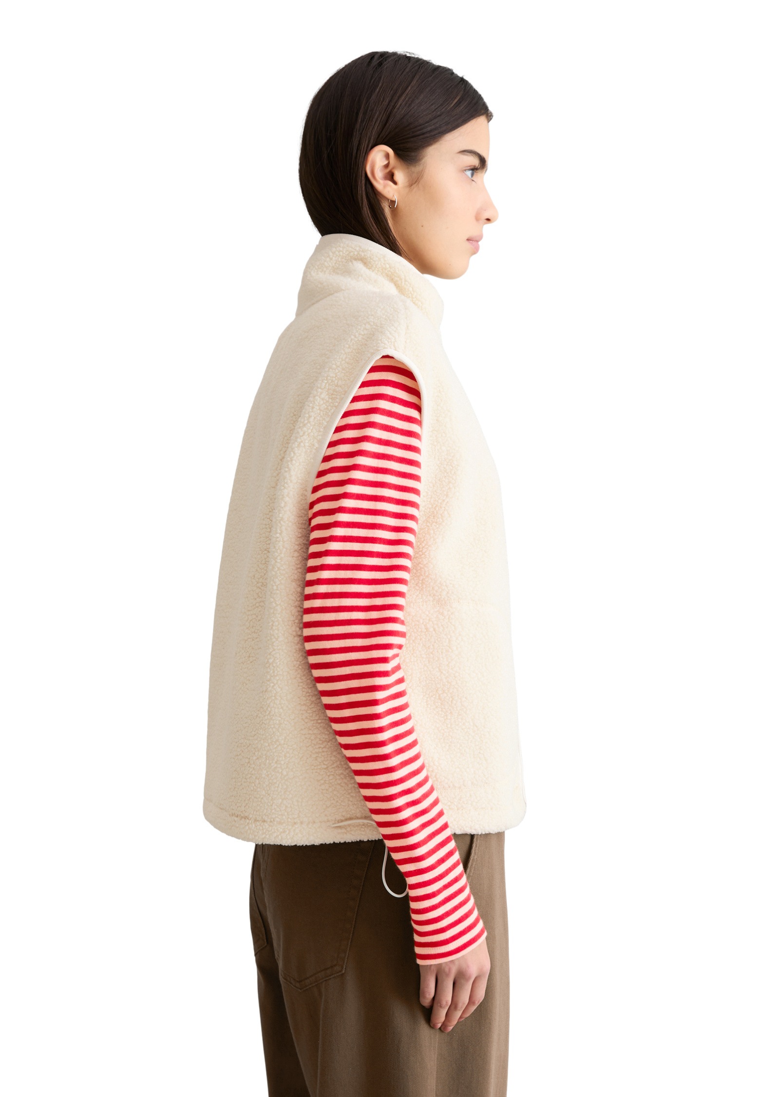 Marc OPolo DENIM Sweatweste "aus recyceltem Polyester" günstig online kaufen