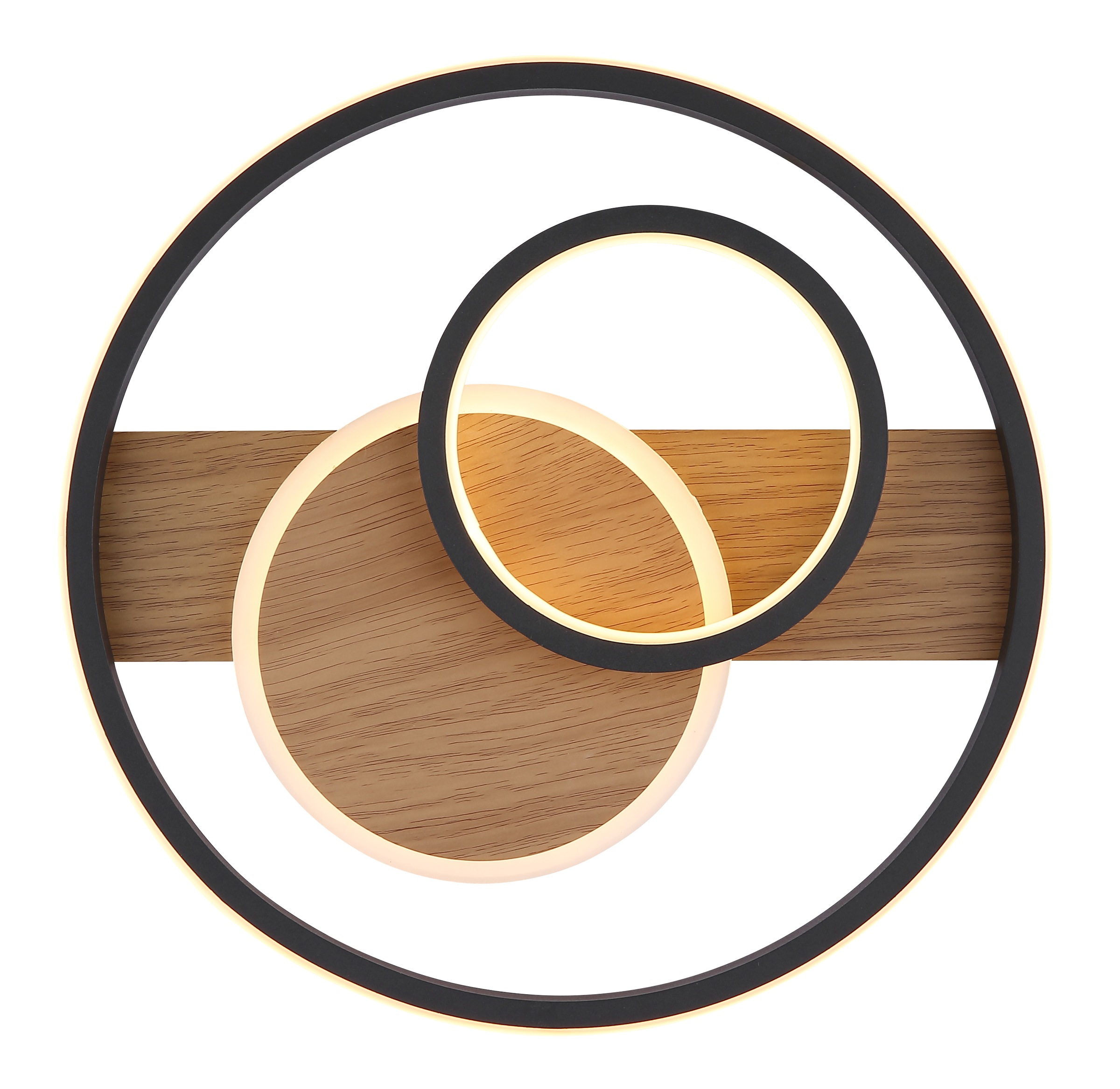 GLOBO LIGHTING Deckenleuchte »PIKARA« LED-Modul 1 Stk. Warmweiß Deckenlampe Wohnzimmer-Leuchte Schlafzimmer-Leuchte Flur Küche