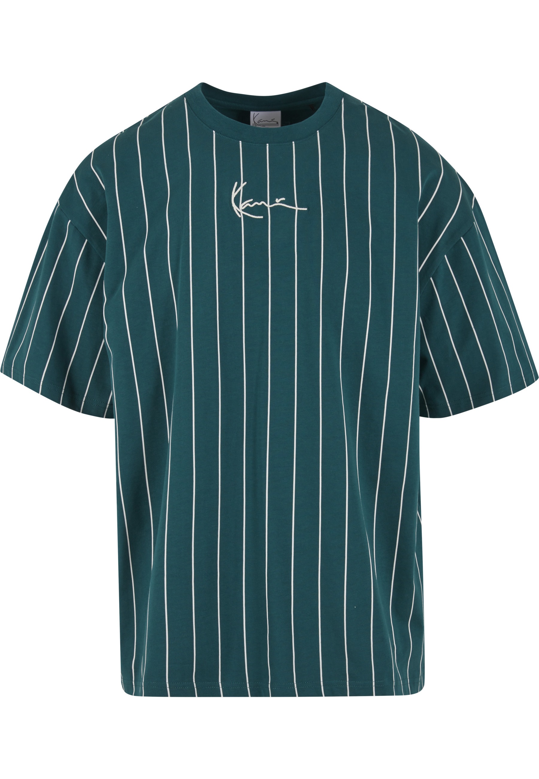 Karl Kani T-Shirt "Karl Kani Small Signature Essential Pinstripe Tee" 1