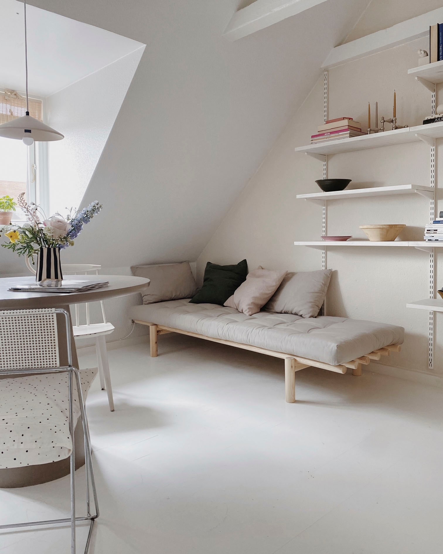 Karup Design Daybett »Pace« Set, 2 Stk. tlg. aus massiven Kiefernholz, inkl. Futonmatratze