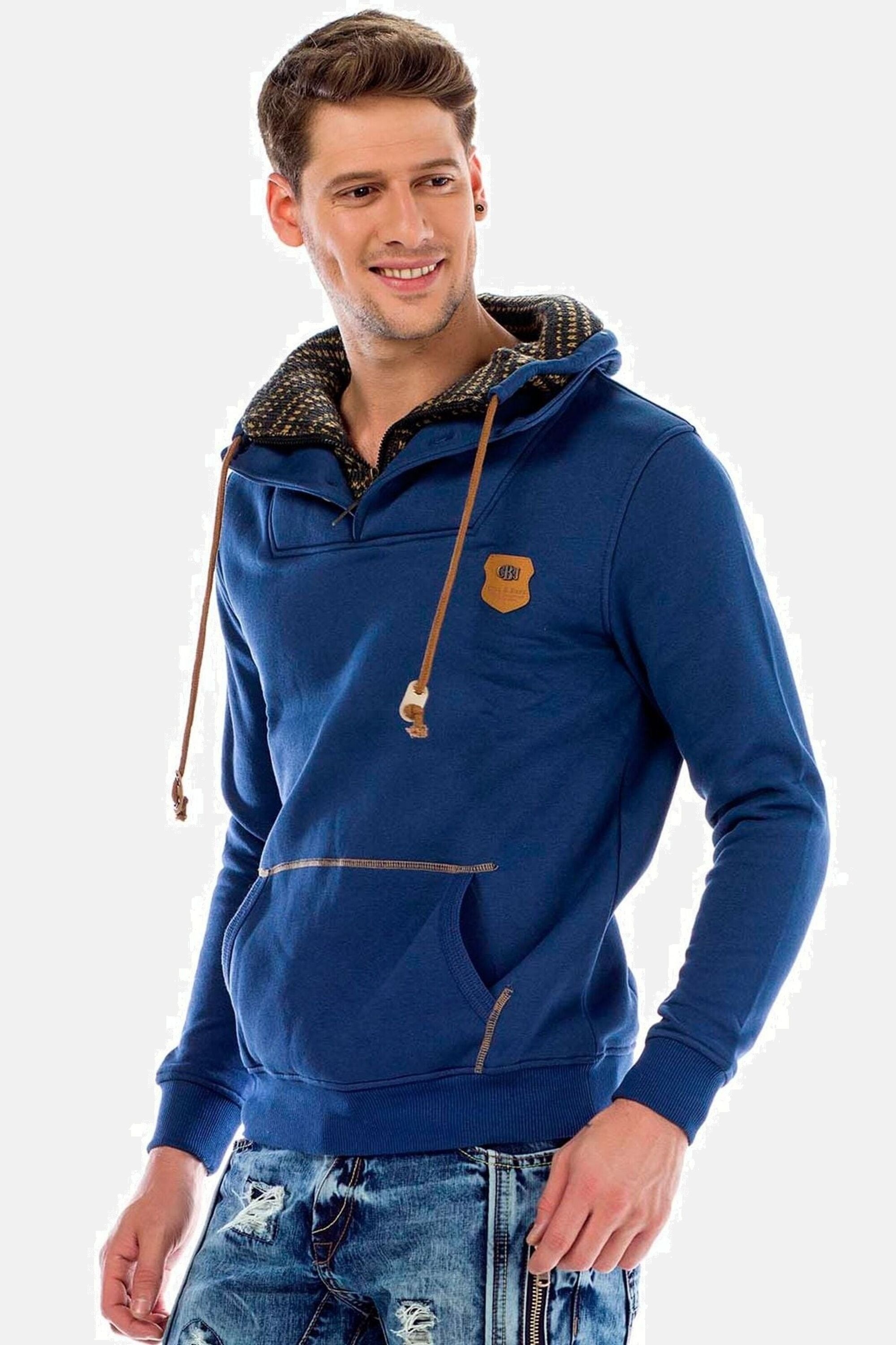 Cipo & Baxx Sweatshirt »Pullover«, im coolen Look, C-44200
