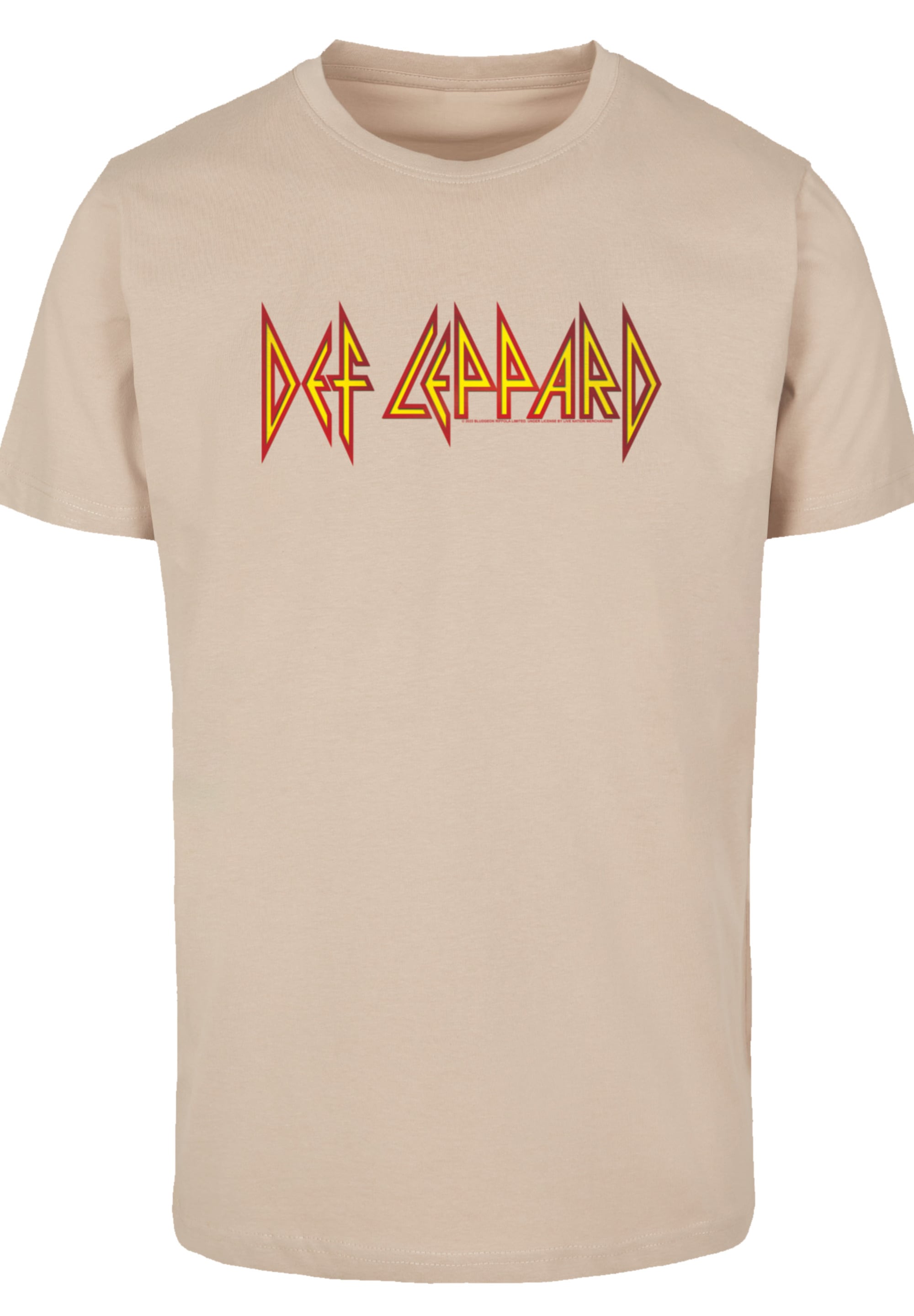 F4NT4STIC T-Shirt »Def Leppard Shatter Logo«, Premium Qualität