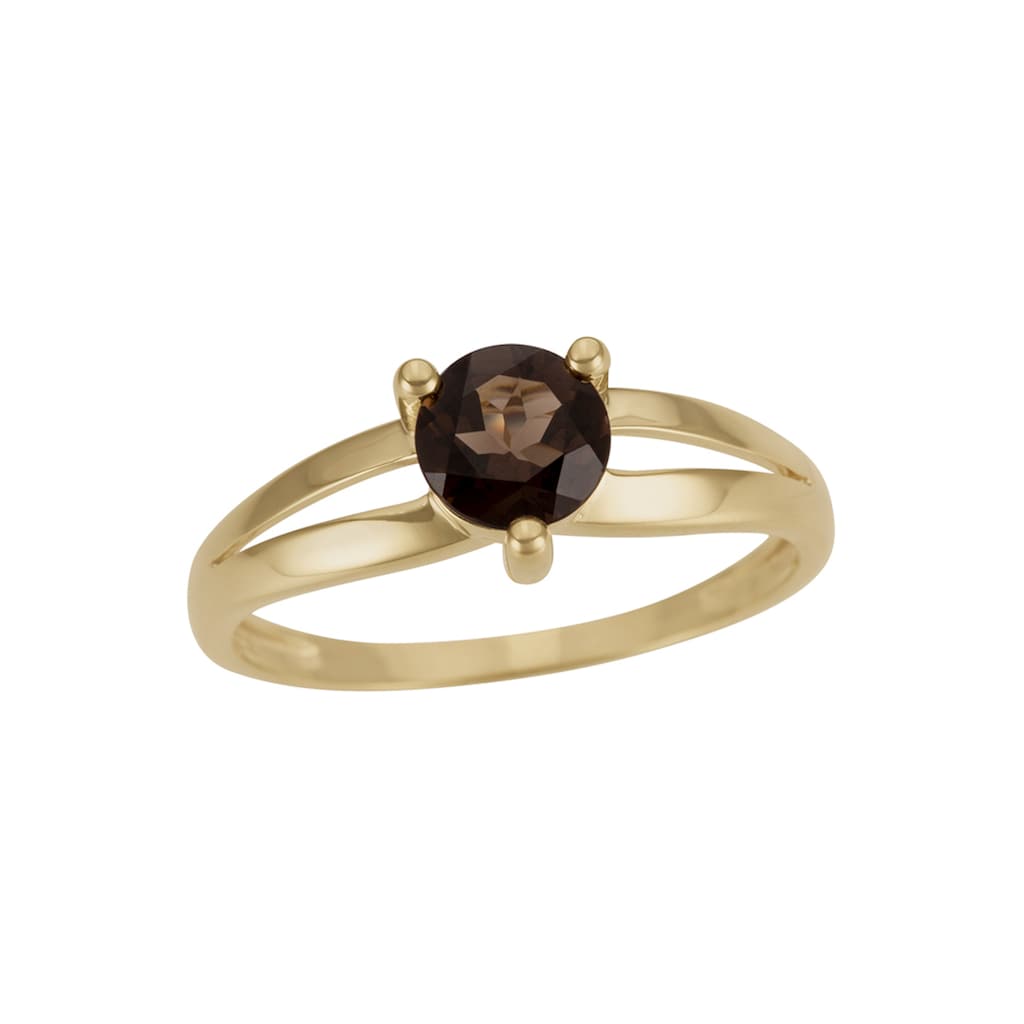 Firetti Goldring »Schmuck Geschenk Gold 333 Damenring Goldring Edelstein Farbstein Quarz«