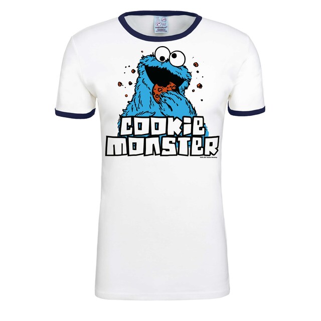 LOGOSHIRT T-Shirt »Sesamstrasse - Krümelmonster«, mit lizenziertem Print  online kaufen | BAUR