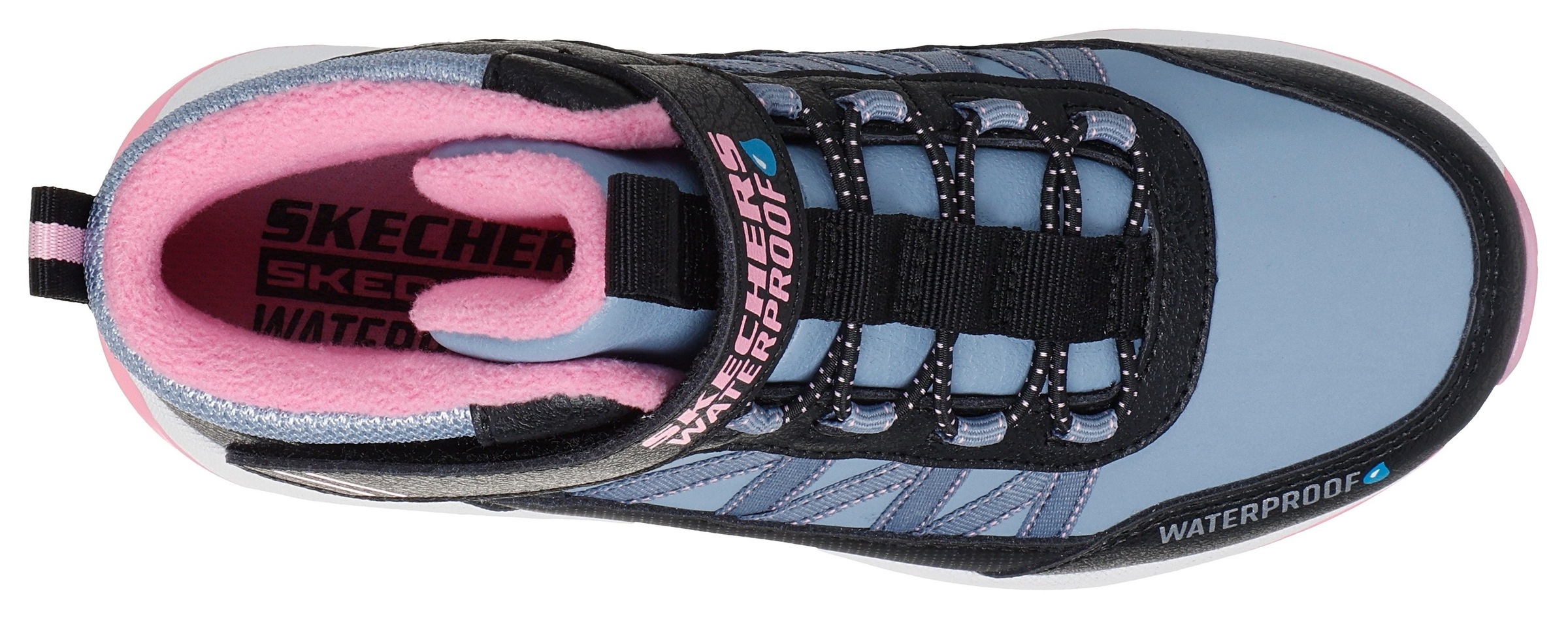 Skechers Klettstiefel »STORM BLAZER«, Winterboots, wasserabweisend, Größenschablone zum Download