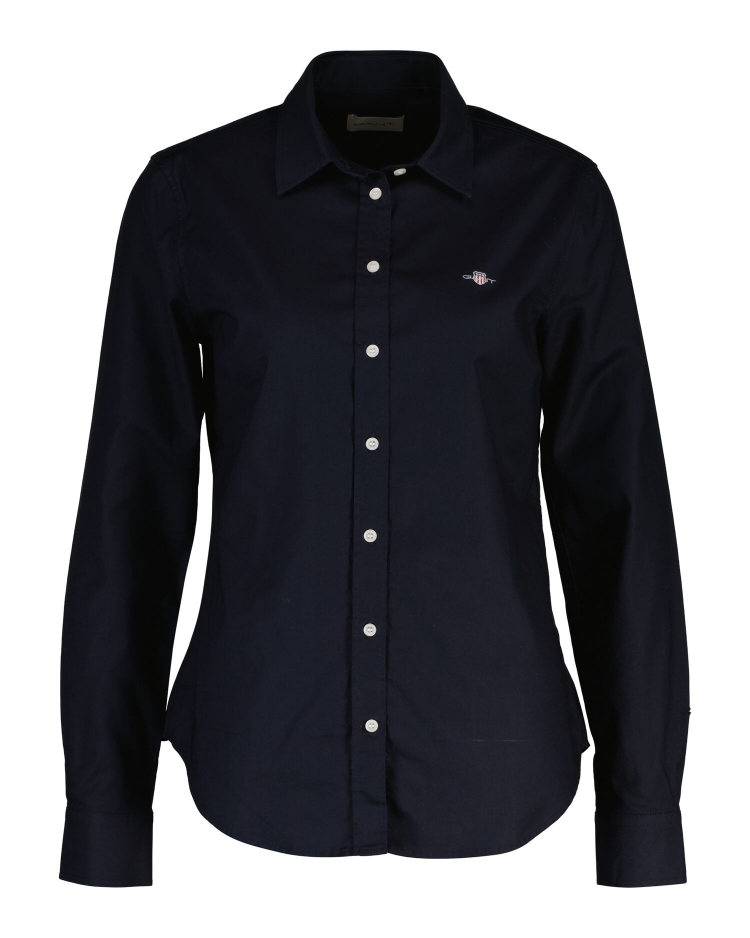 Gant Langarmbluse "New Slim Stretch Oxford Blouse", für bequemen Sitz u. Be günstig online kaufen
