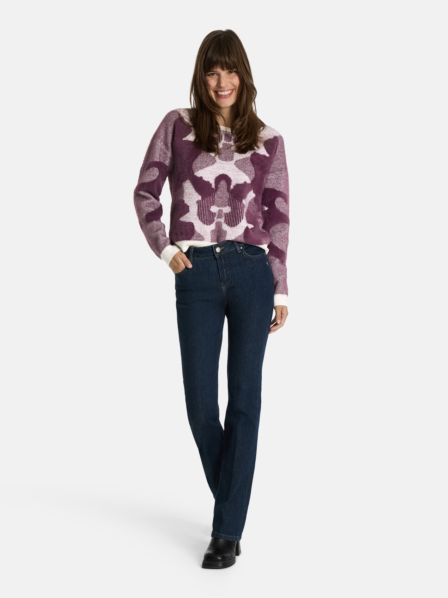 Lieblingsstück Strickpullover »BoL« Weicher Materialmix