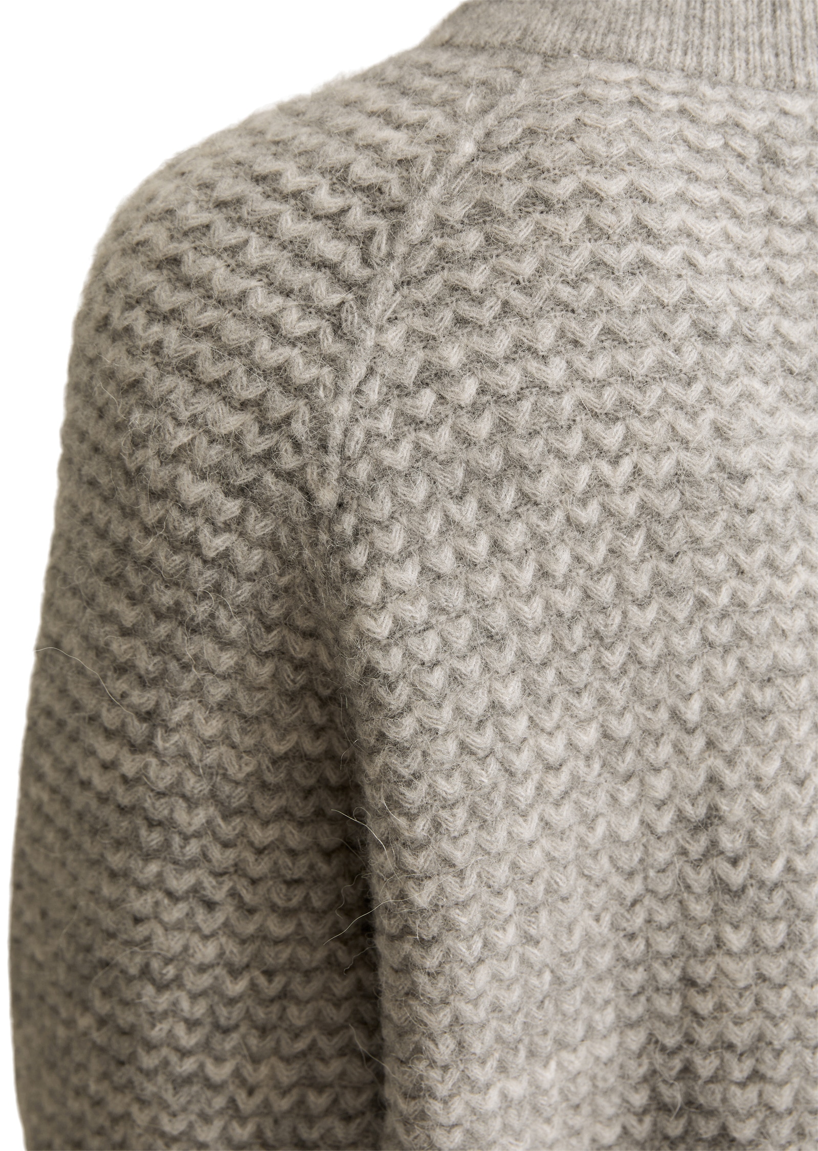 Marc O'Polo DENIM V-Ausschnitt-Pullover »aus weichem Schurwolle-Alpakawolle-Mix«