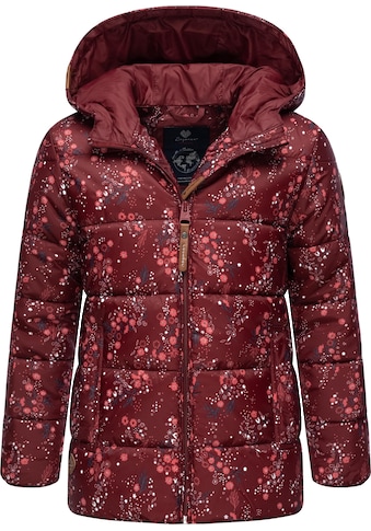 Winterjacke »Roxanka Flowers«, mit Kapuze