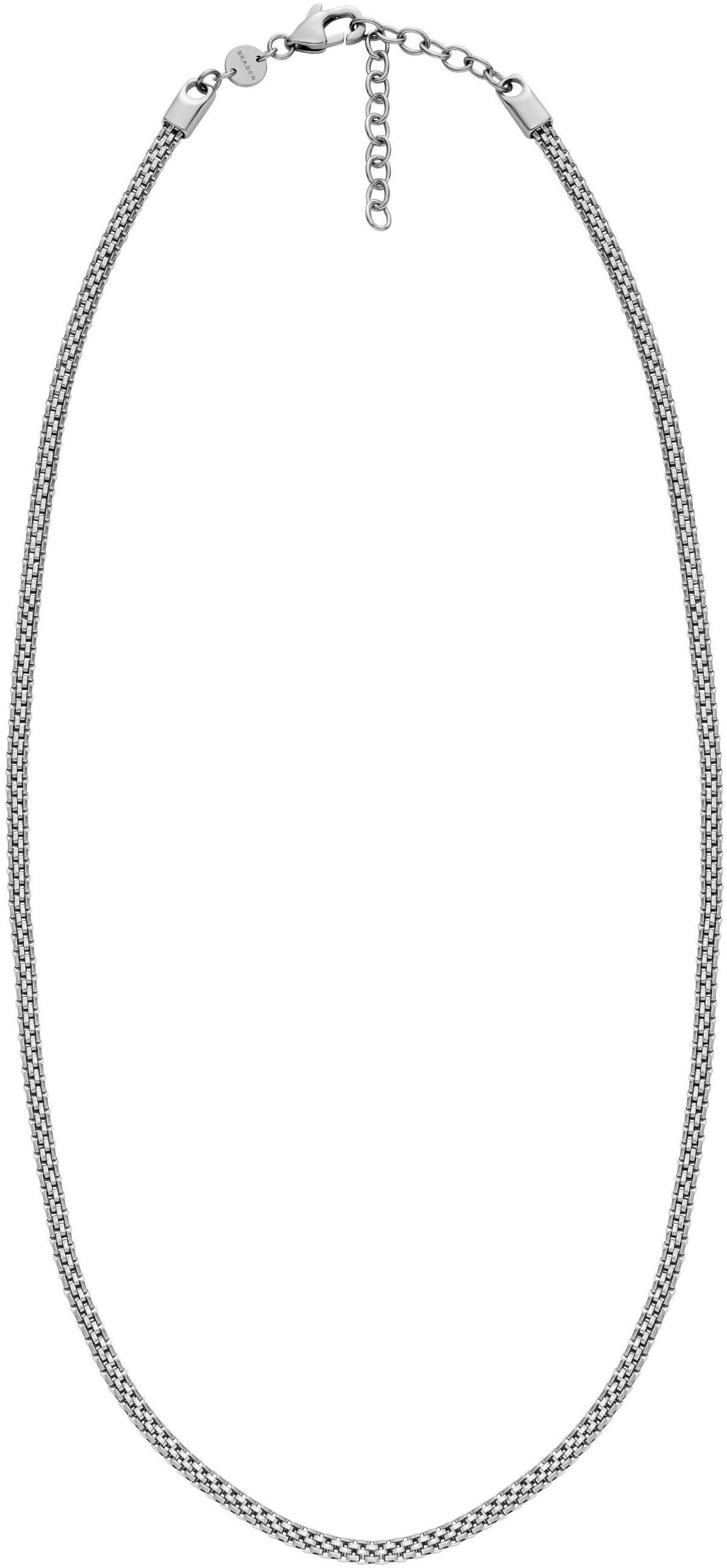 Skagen Kette ohne Anhänger »Schmuck Geschenk Edelstahl Halskette Tov Mesh, SKJM0234040«