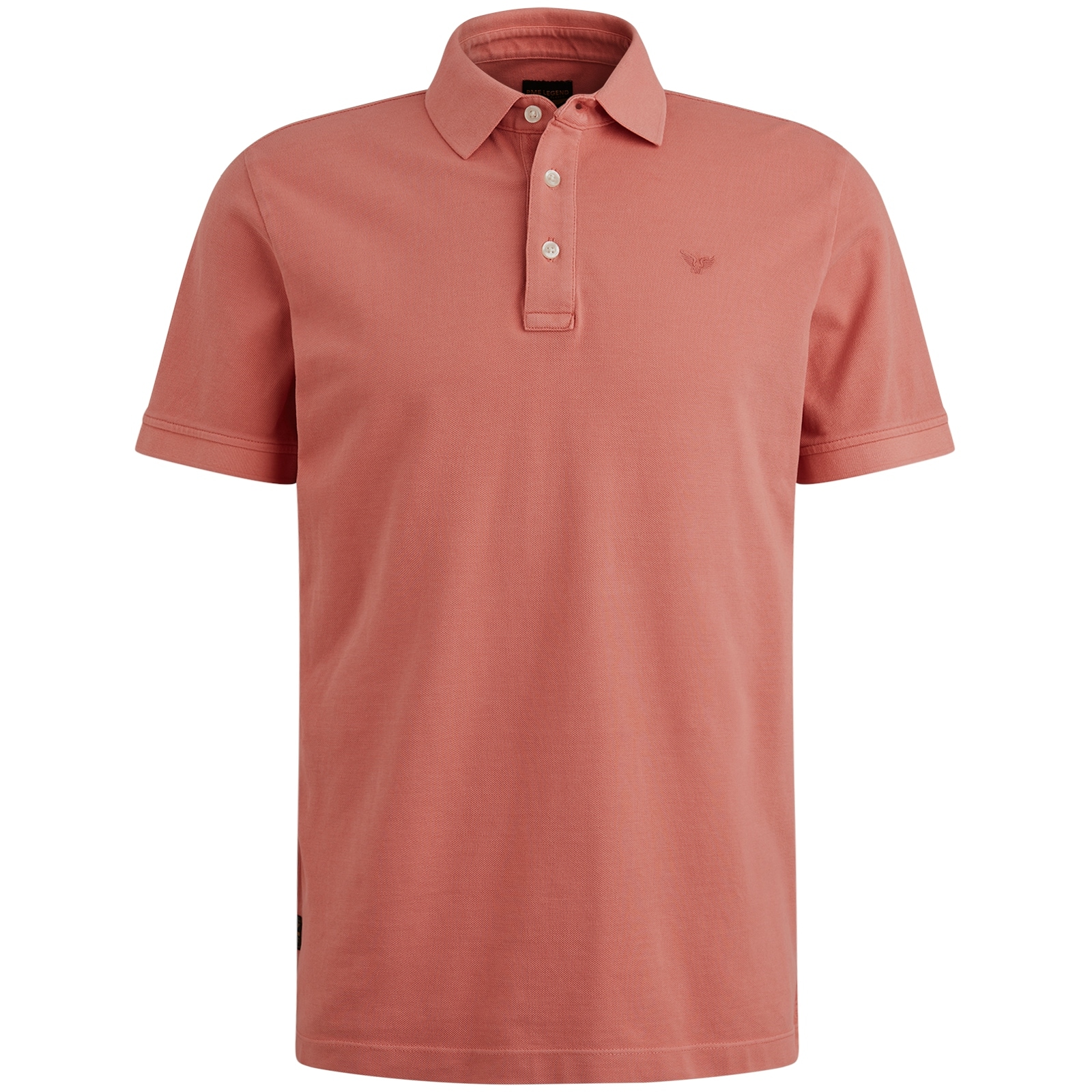 PME LEGEND Poloshirt »Short sleeve polo pique garment dye«, mit Logo Stickerei