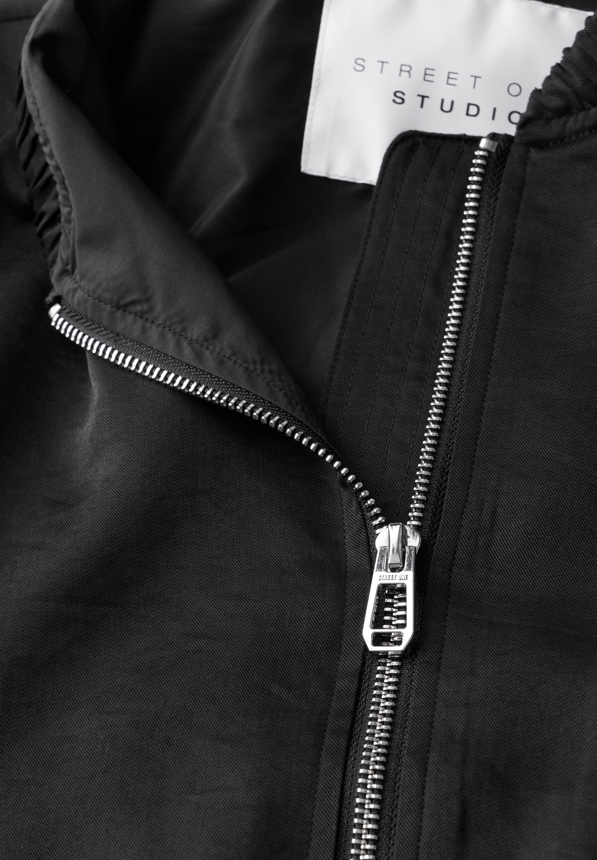 STREET ONE STUDIO Blouson, ohne Kapuze, mit Rundhalsausschnitt