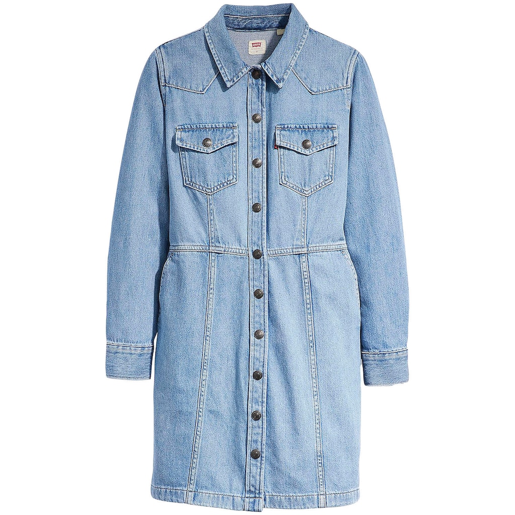 Levi's® Jeanskleid »FLYNN WESTERN CORE DRES«, (Neue Kollektion)