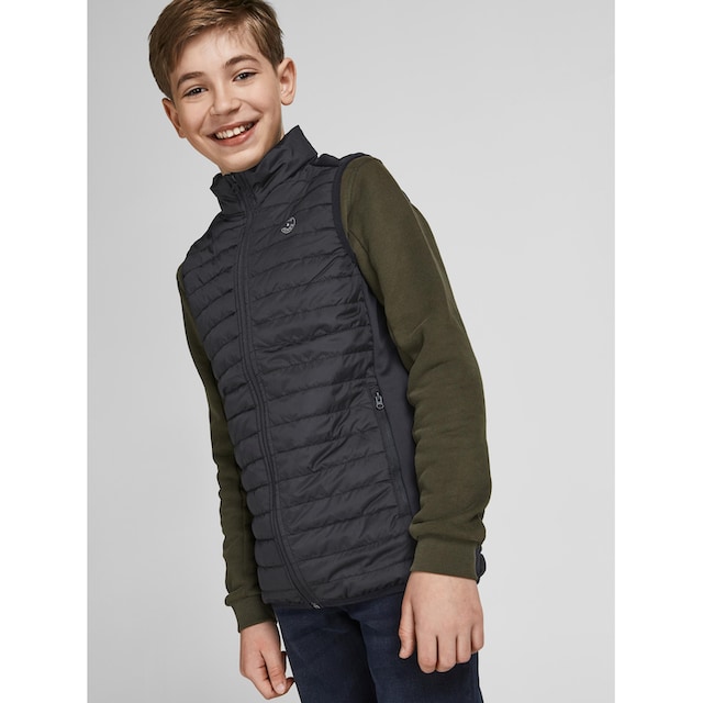 Jack & Jones Junior Steppweste »JJEMULTI BODYWARMER COLLAR NOOS JNR« kaufen  | BAUR