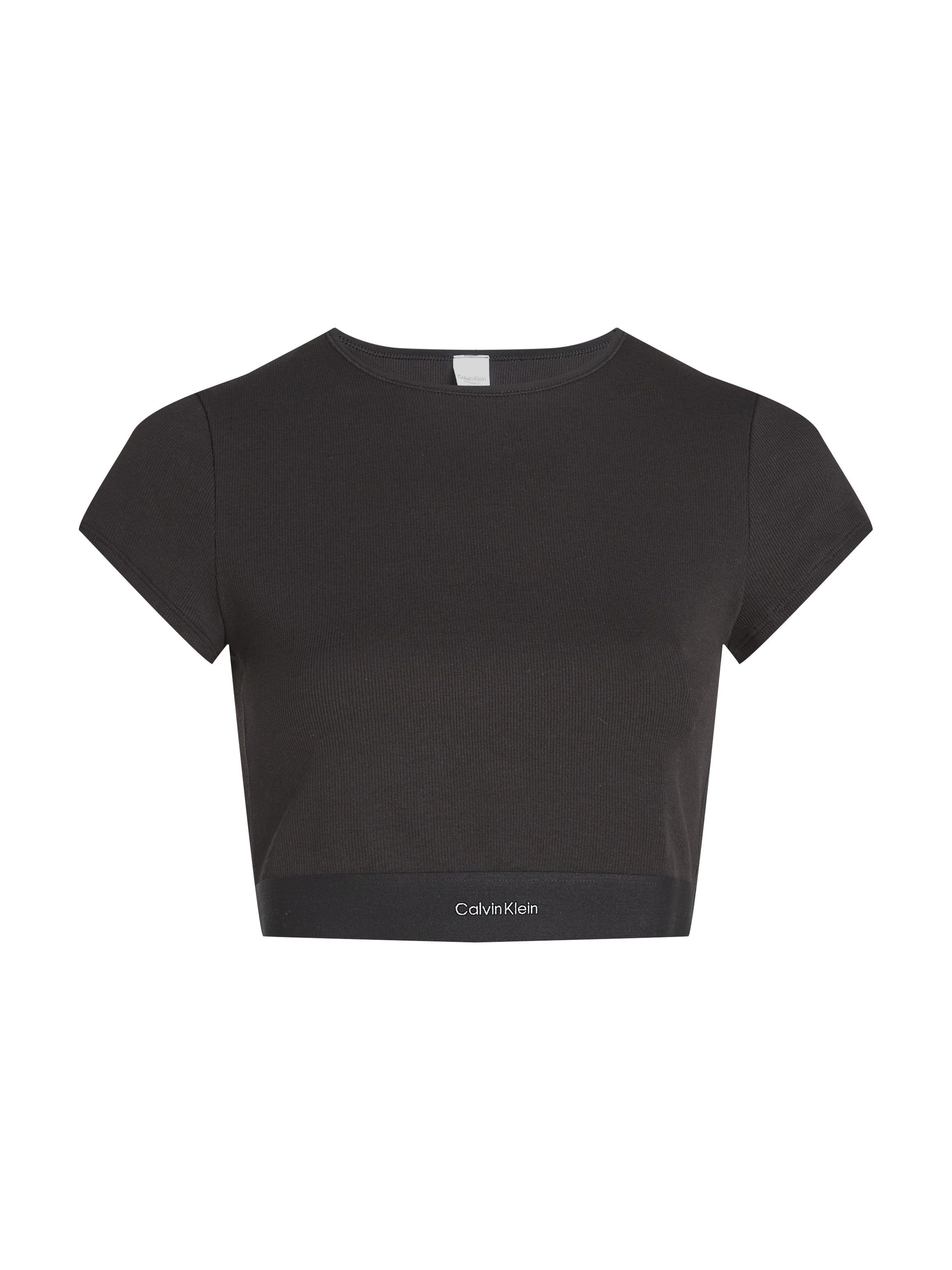 Calvin Klein Underwear T-Shirt »RIB CROP TEE«, mit extra kurzem Schnitt