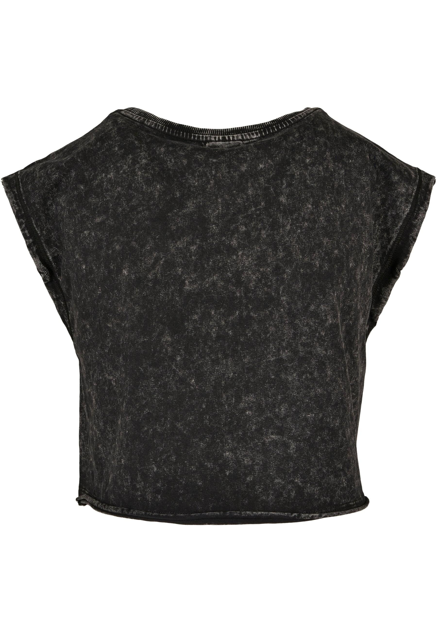 URBAN CLASSICS T-Shirt »Urban Classics Damen Ladies Short Acid Wash Tee«, (1 tlg.)