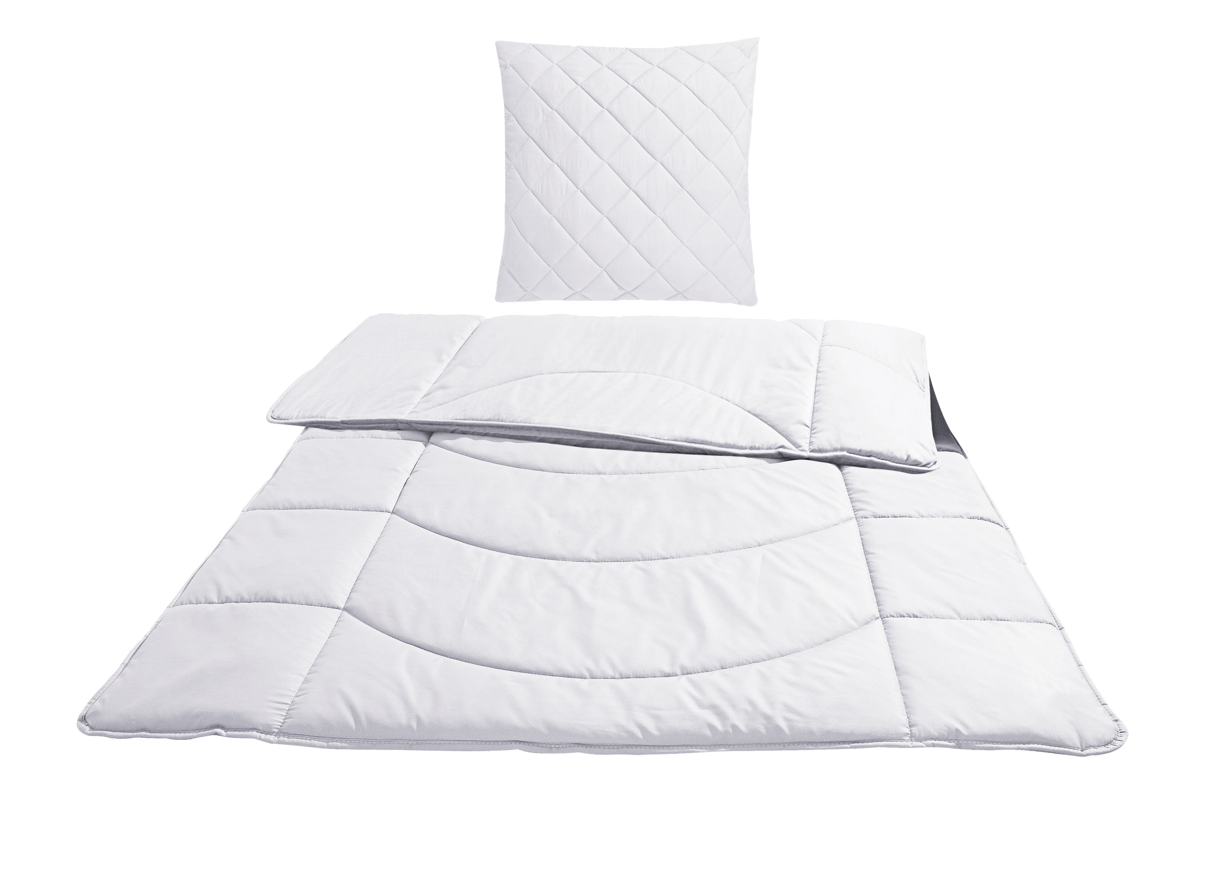 my home Steppbett + Kopfkissen "Microlux, Bettdecke 135x200 cm, 155x220 cm" günstig online kaufen