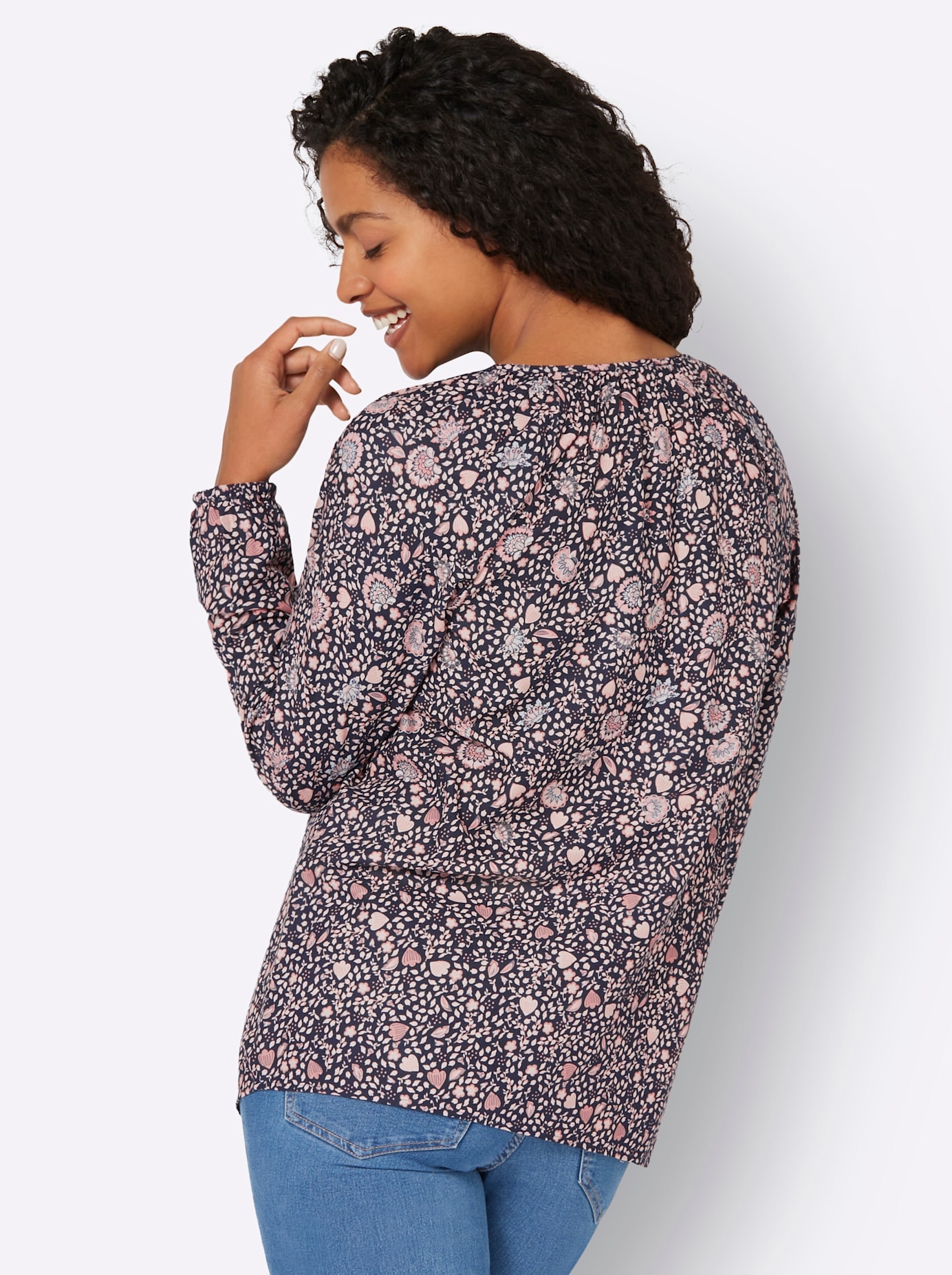Inspirationen Longbluse