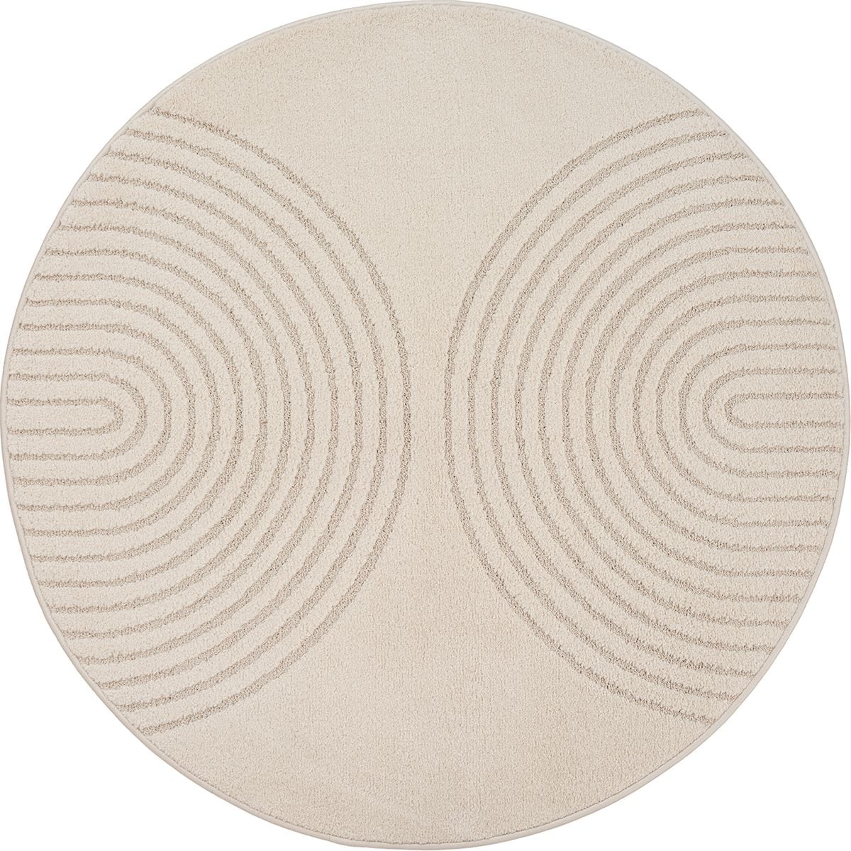 the carpet Teppich "Elisa" rund 12 mm Höhe moderner Wohnzimmer Teppich, hohe Flordichte und angenehm weich